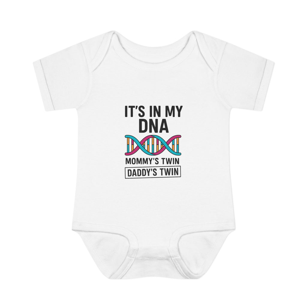 It’s in My DNA – Gender Reveal Baby Onesie (Unisex Bodysuit)