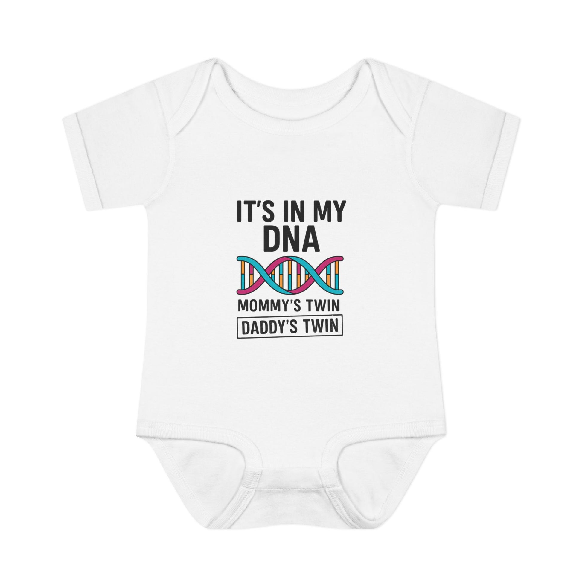 It’s in My DNA – Gender Reveal Baby Onesie (Unisex Bodysuit)