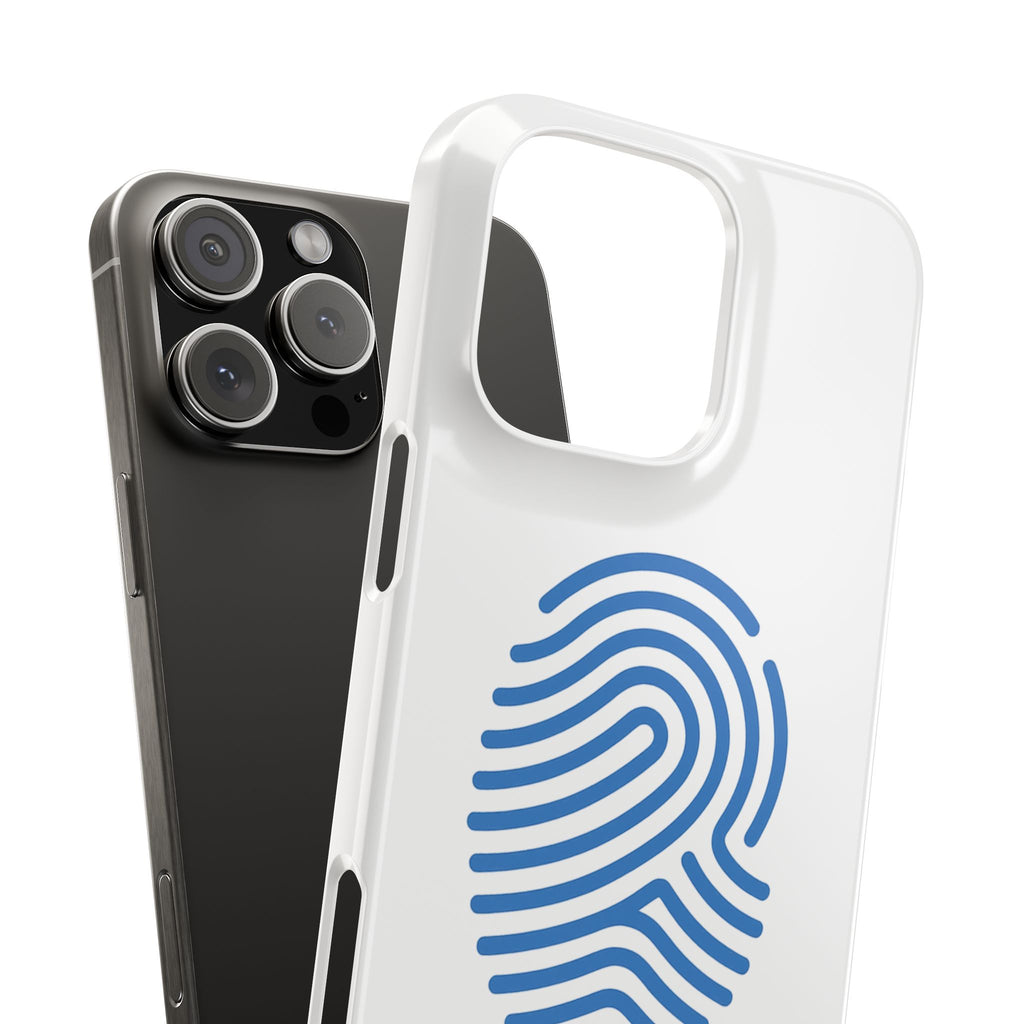Droplet Vault Fingerprint Phone Grip – DNA-Inspired Expandable Stand