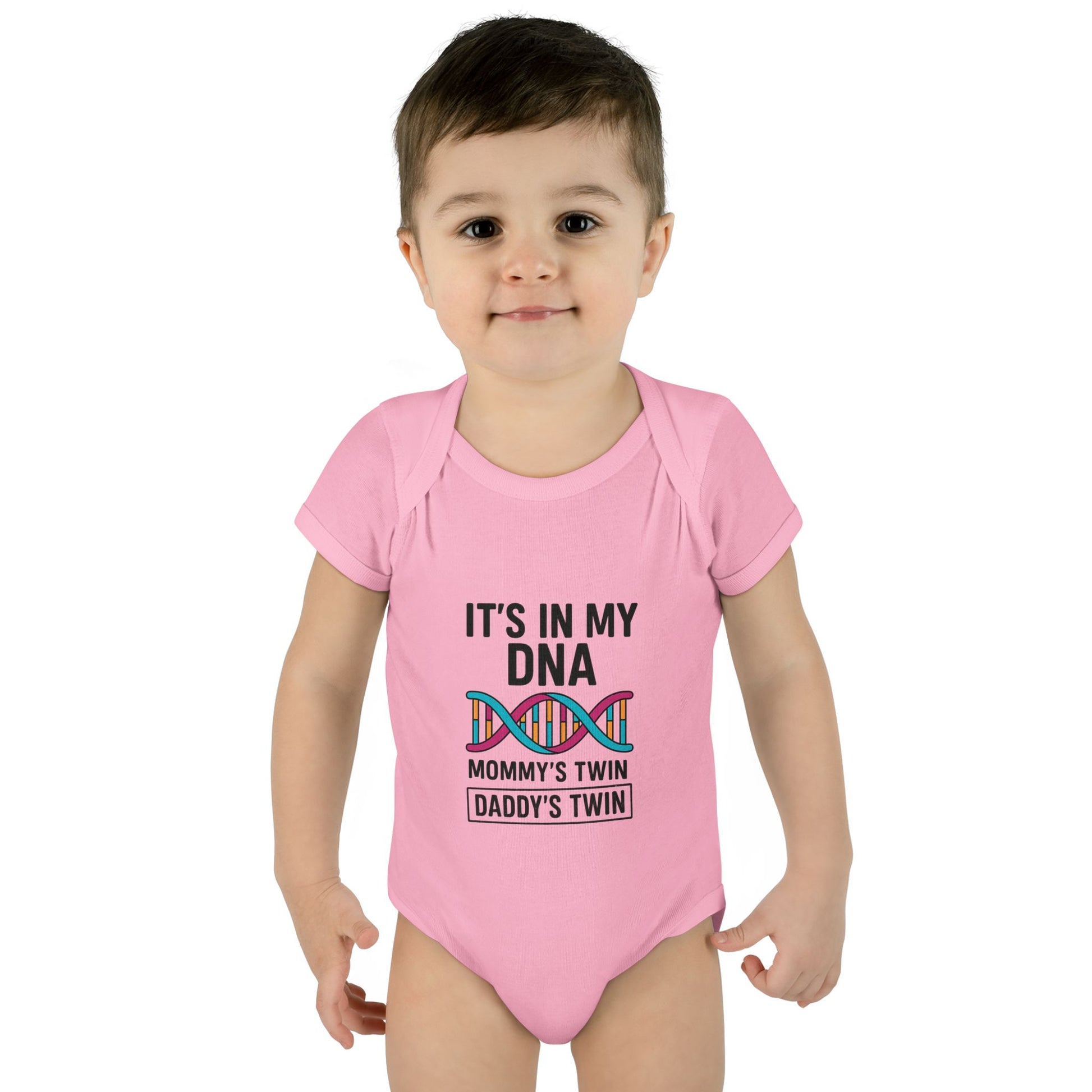 It’s in My DNA – Gender Reveal Baby Onesie (Unisex Bodysuit)