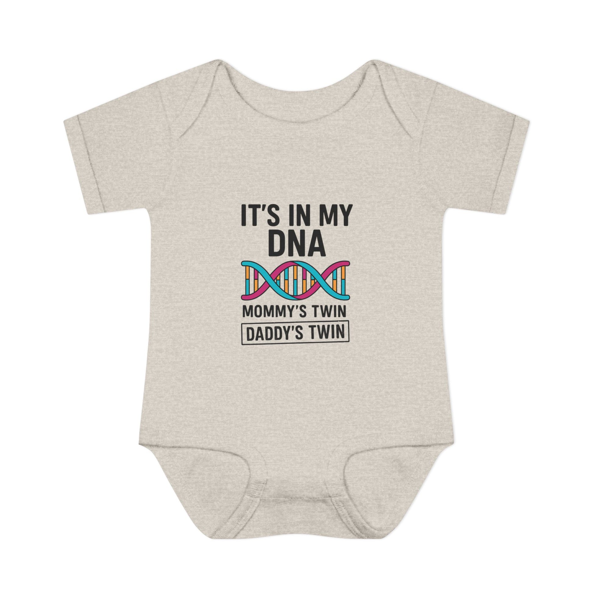 It’s in My DNA – Gender Reveal Baby Onesie (Unisex Bodysuit)