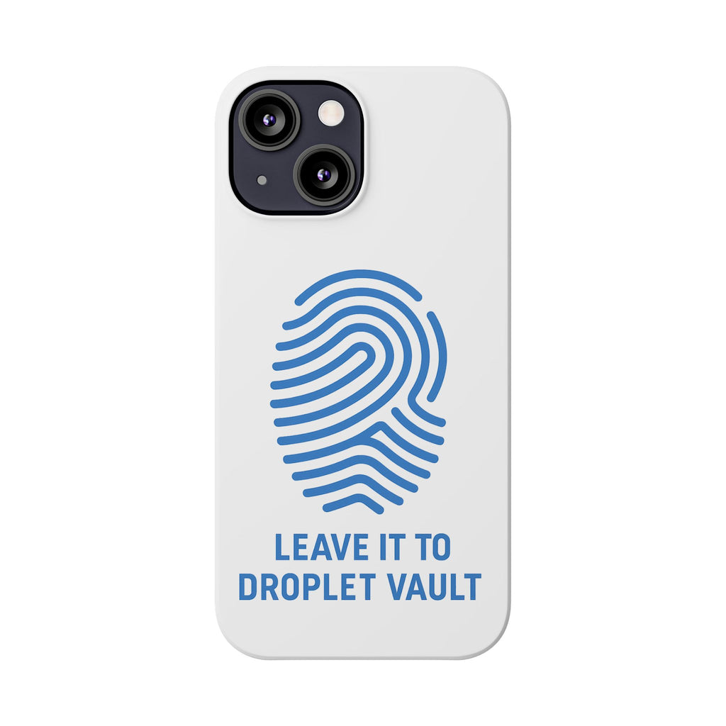 Droplet Vault Fingerprint Phone Grip – DNA-Inspired Expandable Stand