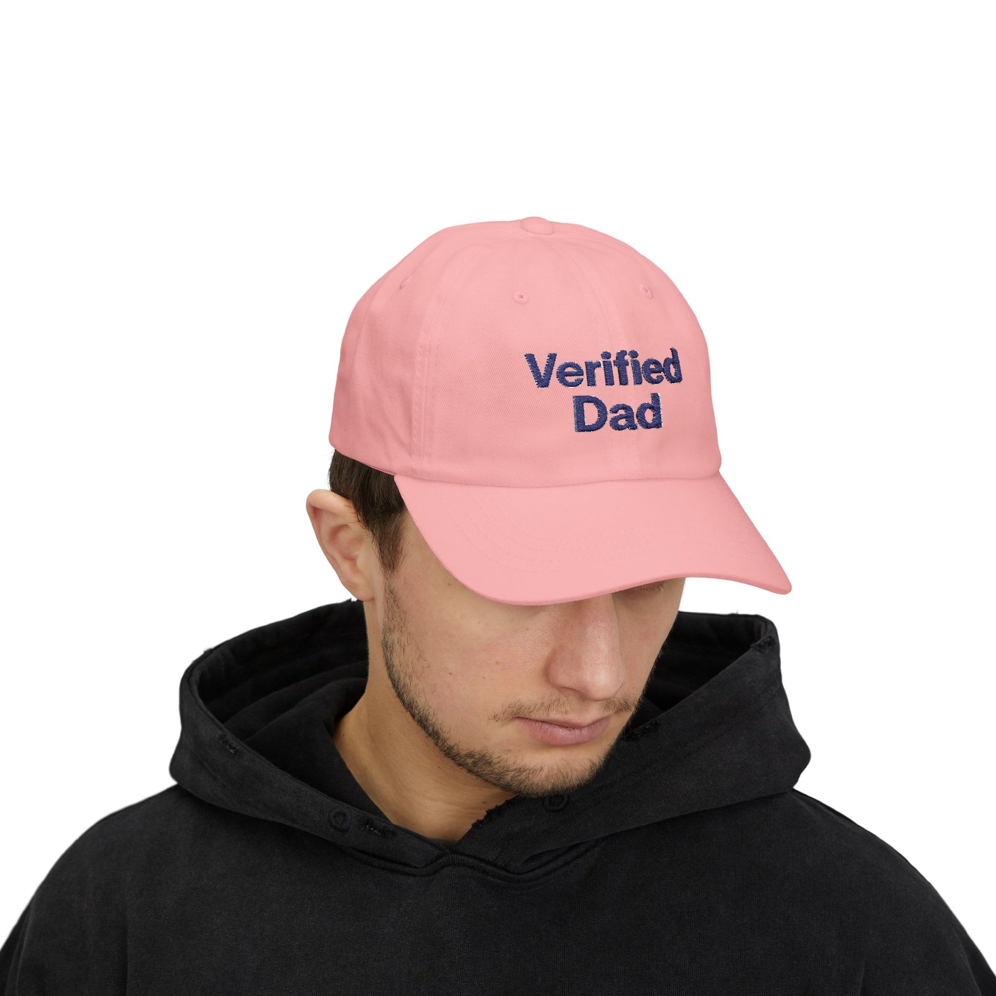 DNA Dad Cap – “Verified Dad” Embroidered Baseball Hat
