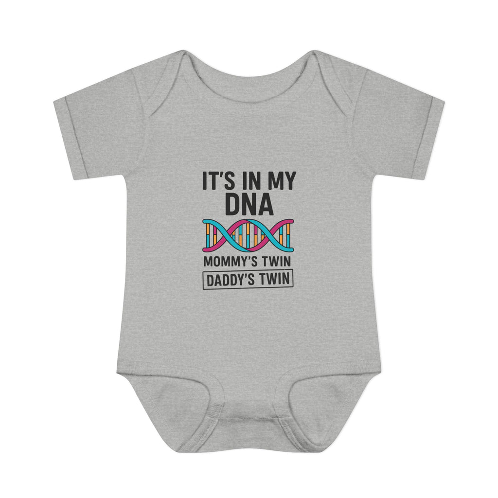 It’s in My DNA – Gender Reveal Baby Onesie (Unisex Bodysuit)