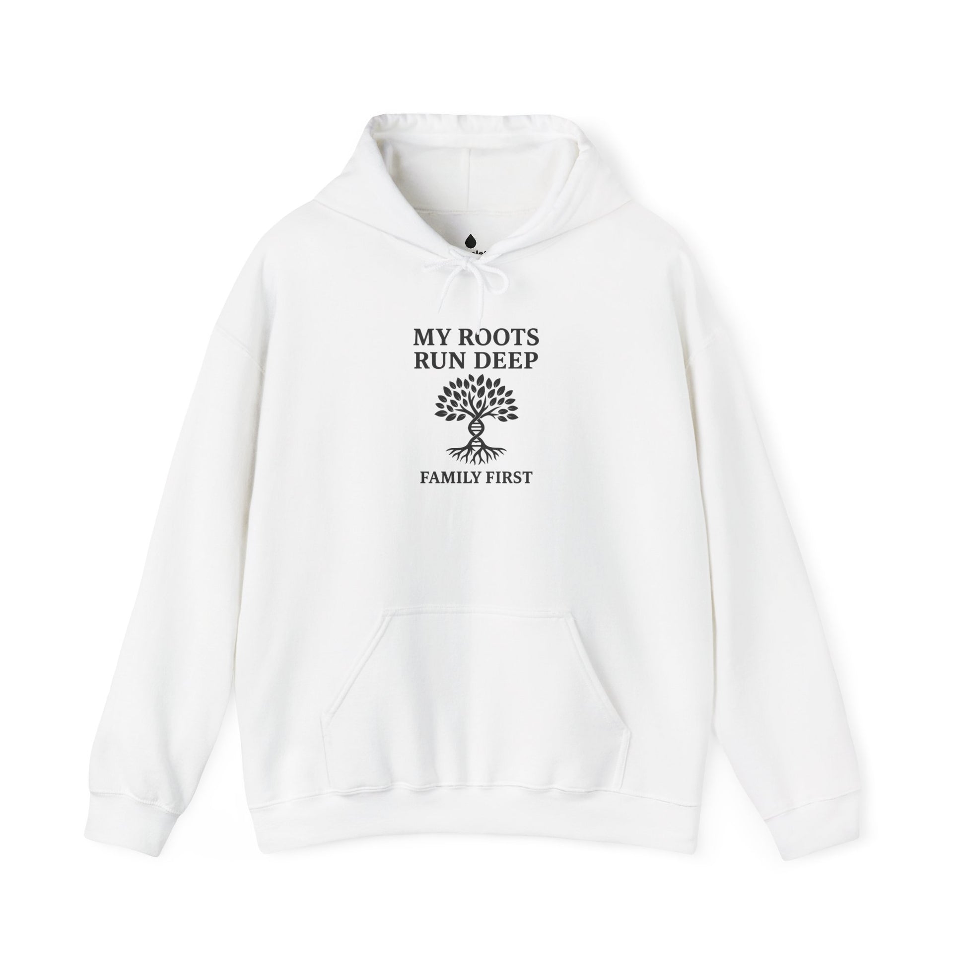 Family Roots Hoodie – “My Roots Run Deep” DNA Tree Graphic