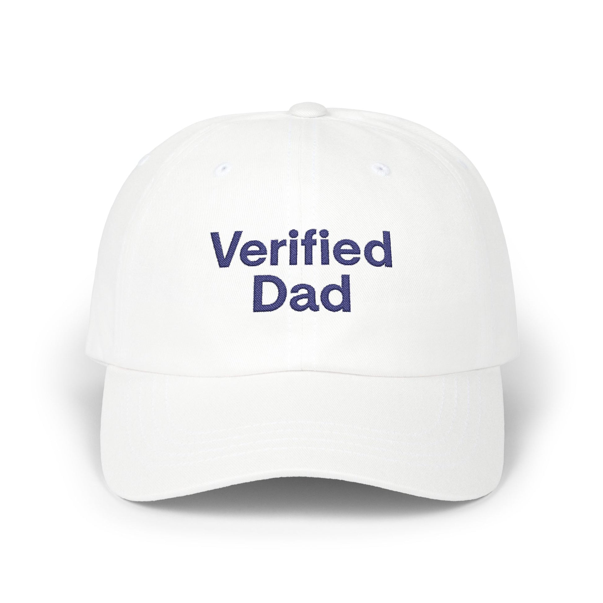 DNA Dad Cap – “Verified Dad” Embroidered Baseball Hat