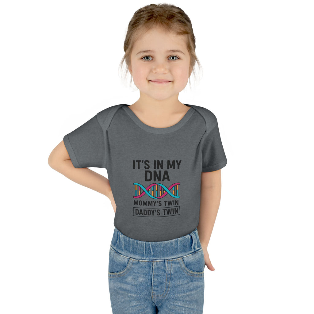 It’s in My DNA – Gender Reveal Baby Onesie (Unisex Bodysuit)