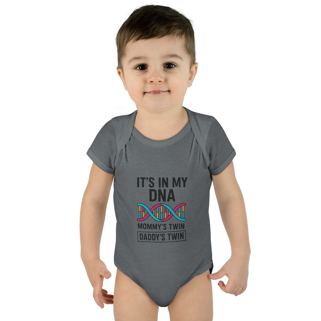 It’s in My DNA – Gender Reveal Baby Onesie (Unisex Bodysuit)