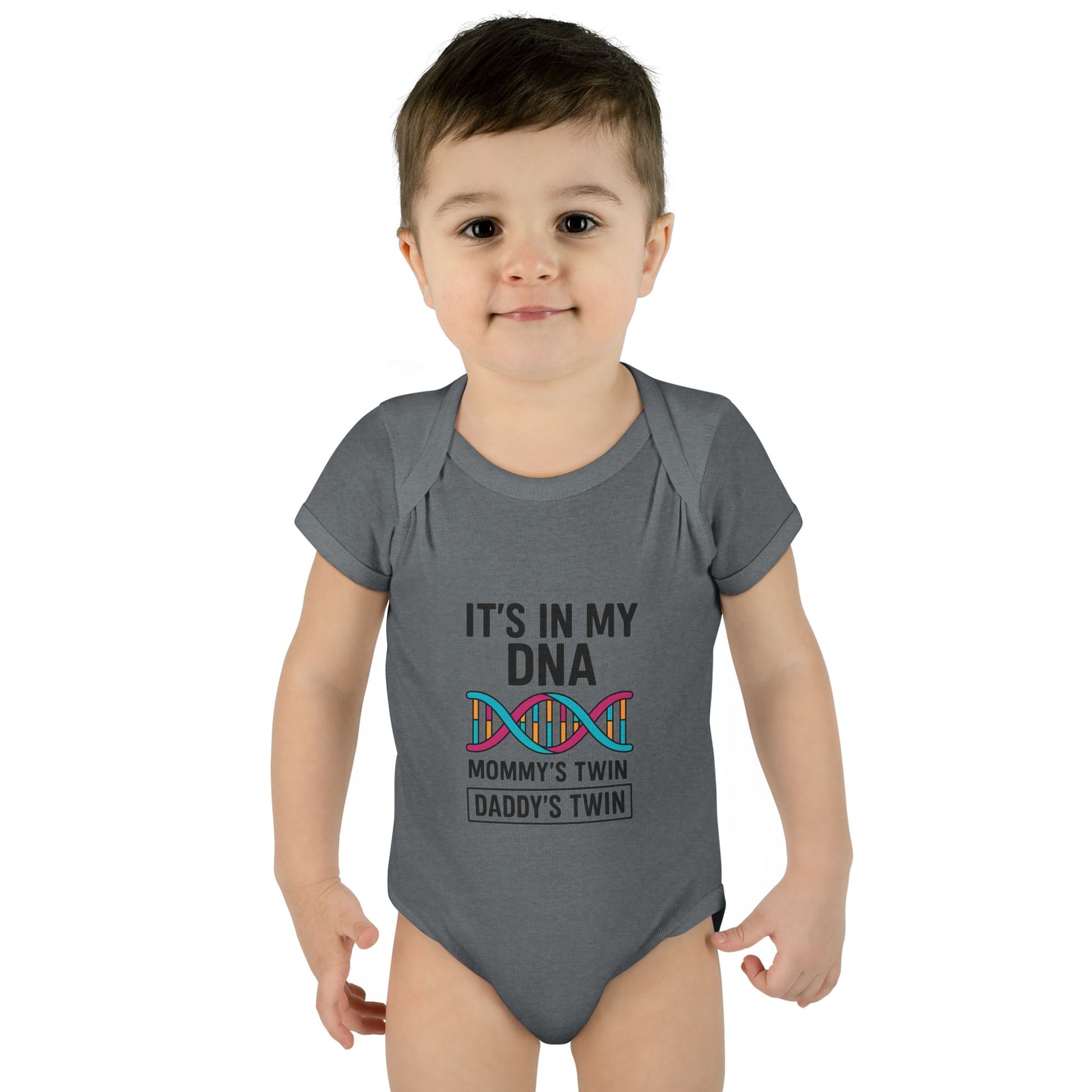 It’s in My DNA – Gender Reveal Baby Onesie (Unisex Bodysuit)
