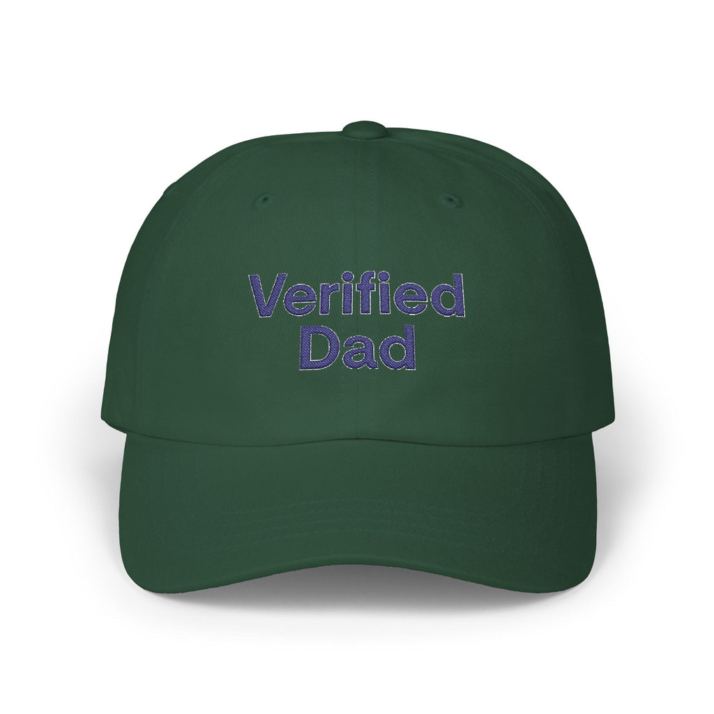 DNA Dad Cap – “Verified Dad” Embroidered Baseball Hat