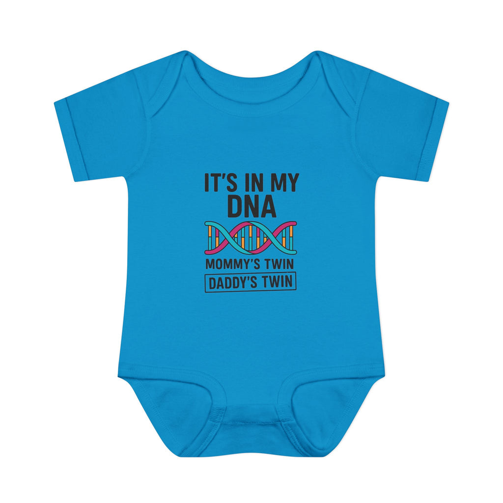 It’s in My DNA – Gender Reveal Baby Onesie (Unisex Bodysuit)