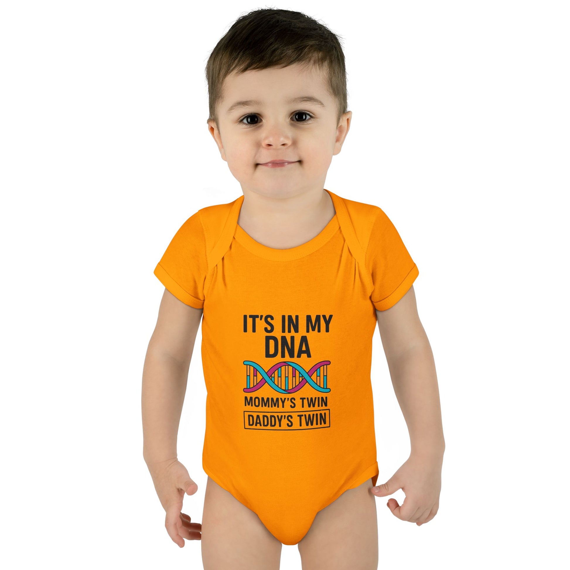 It’s in My DNA – Gender Reveal Baby Onesie (Unisex Bodysuit)