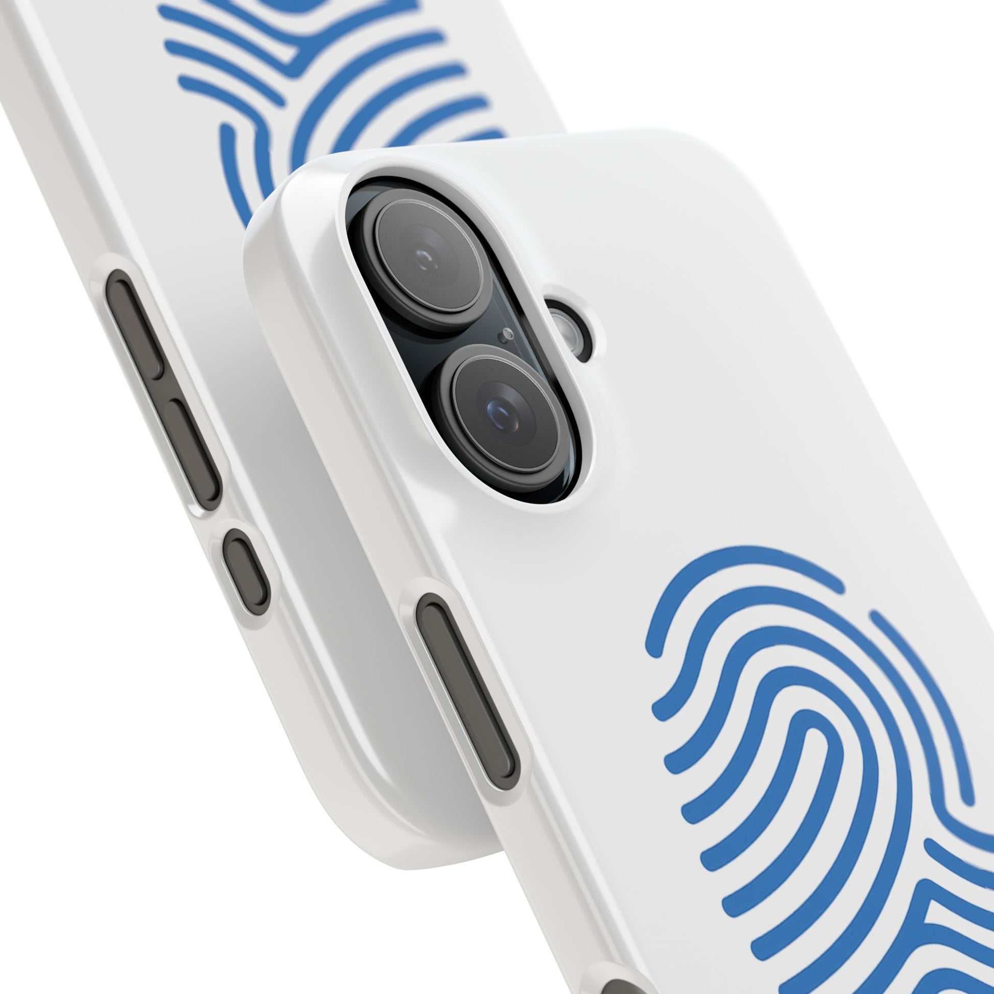 Droplet Vault Fingerprint Phone Grip – DNA-Inspired Expandable Stand