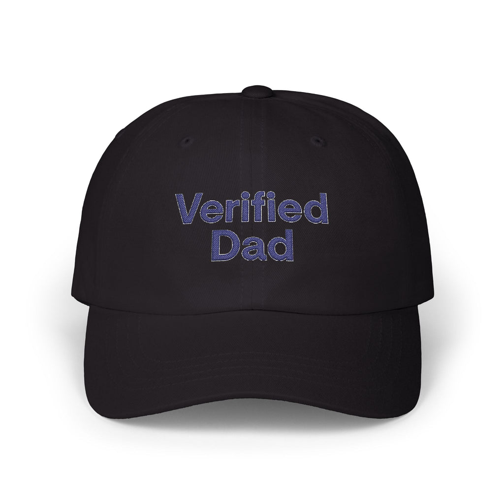 DNA Dad Cap – “Verified Dad” Embroidered Baseball Hat