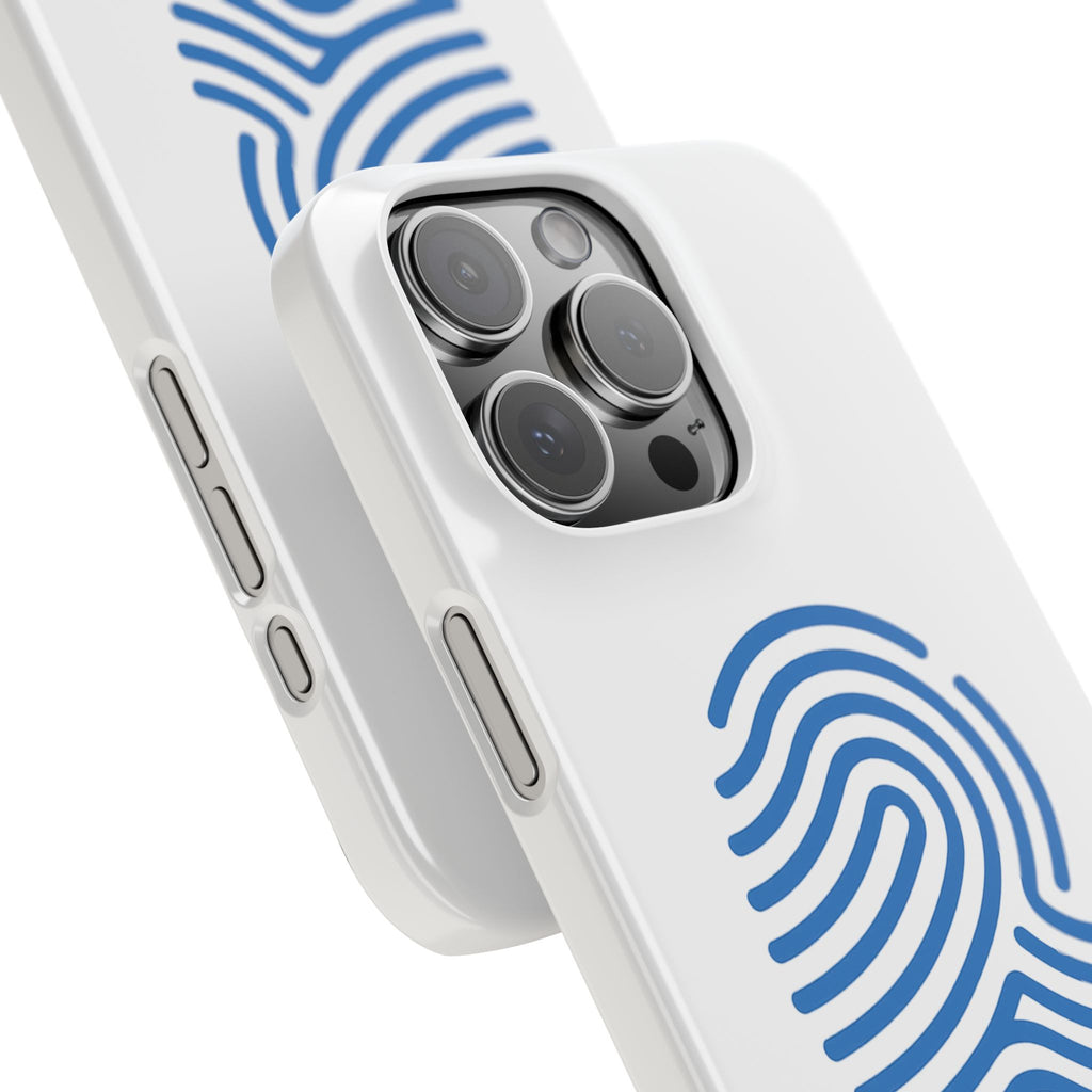 Droplet Vault Fingerprint Phone Grip – DNA-Inspired Expandable Stand