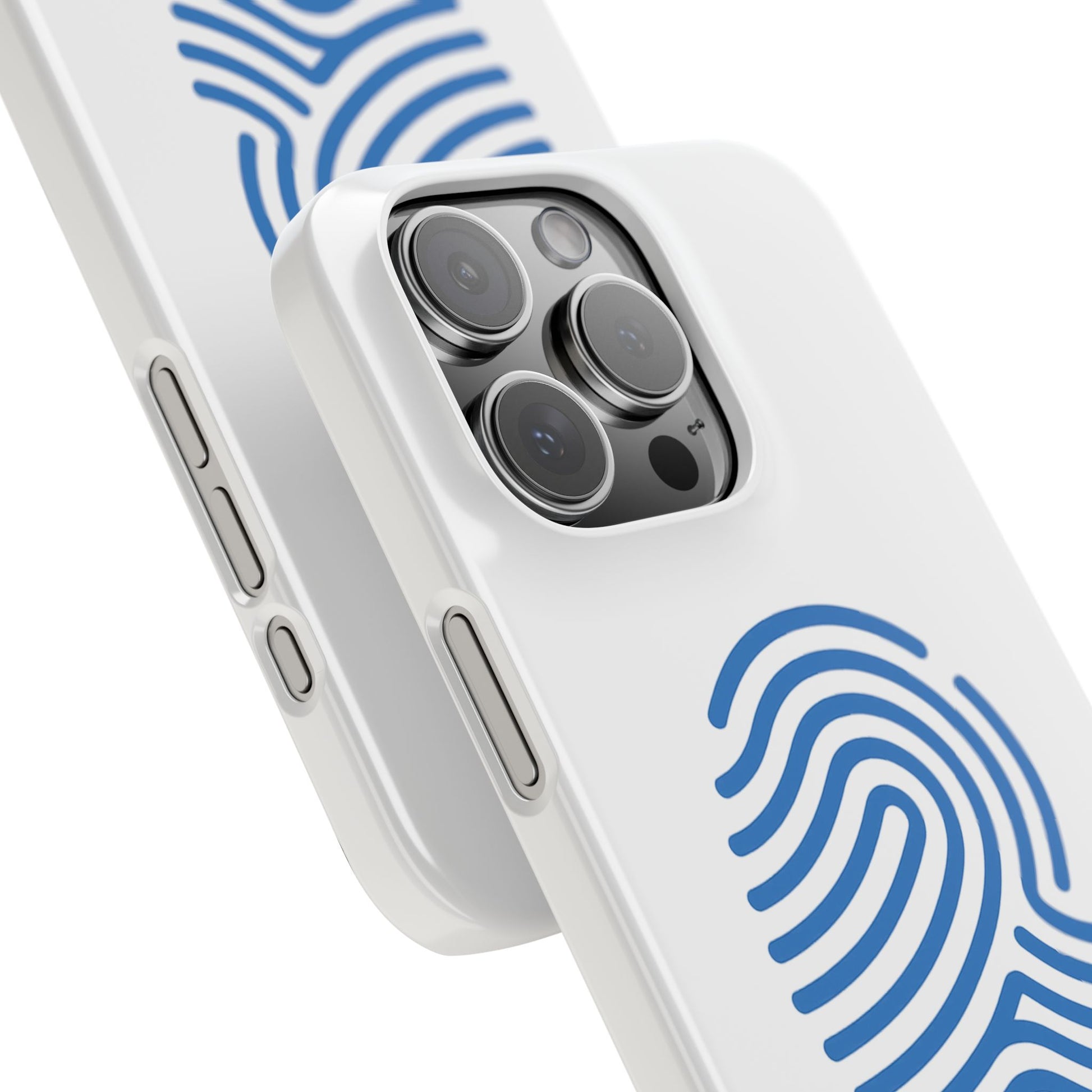Droplet Vault Fingerprint Phone Grip – DNA-Inspired Expandable Stand