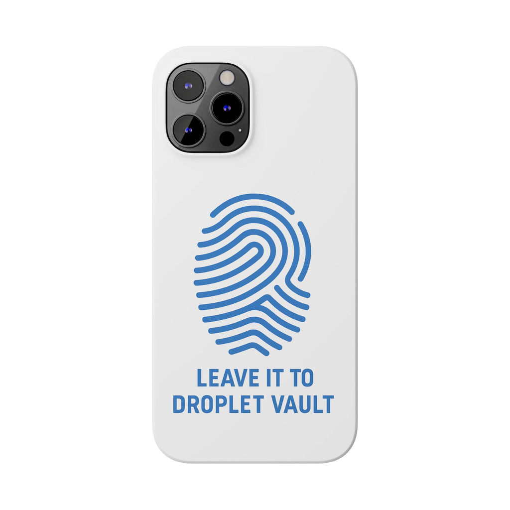 Droplet Vault Fingerprint Phone Grip – DNA-Inspired Expandable Stand