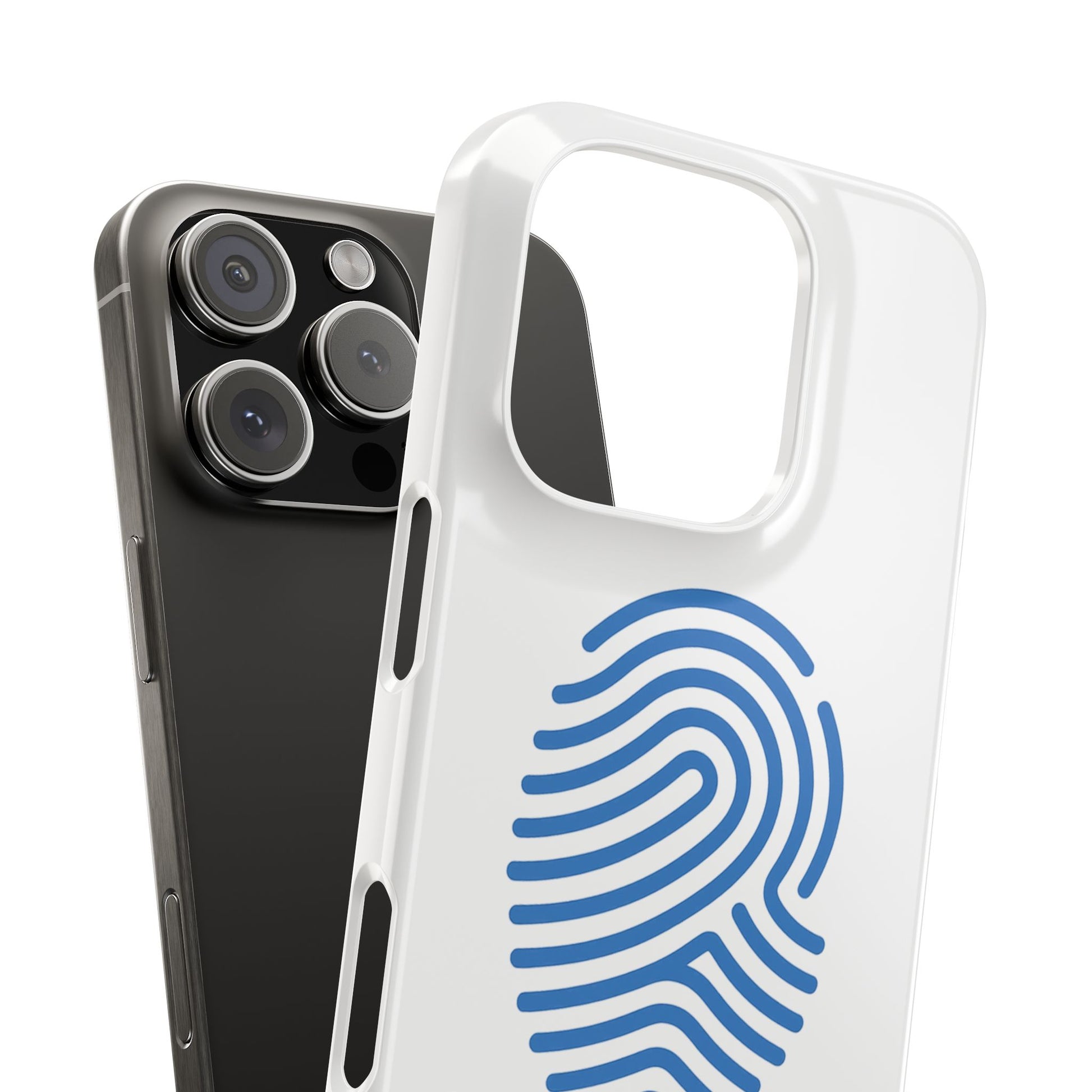 Droplet Vault Fingerprint Phone Grip – DNA-Inspired Expandable Stand