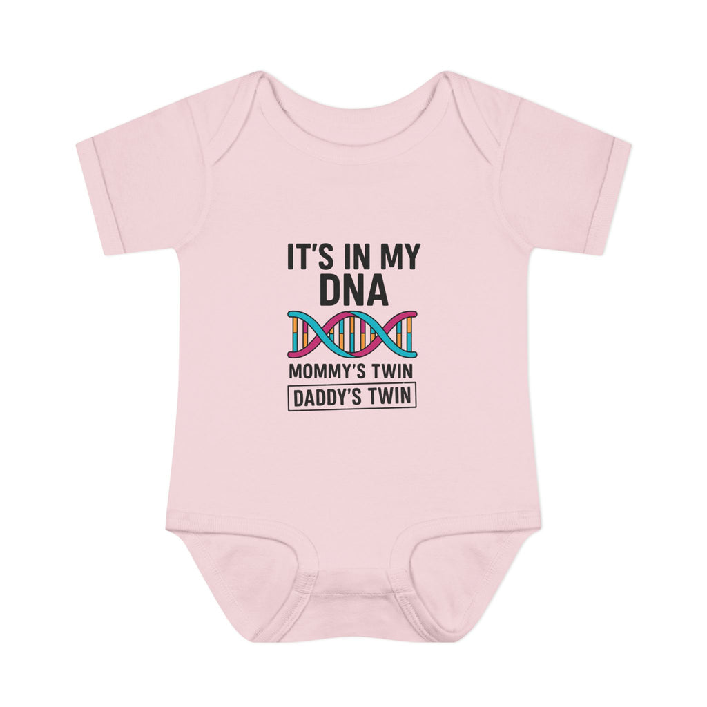 It’s in My DNA – Gender Reveal Baby Onesie (Unisex Bodysuit)