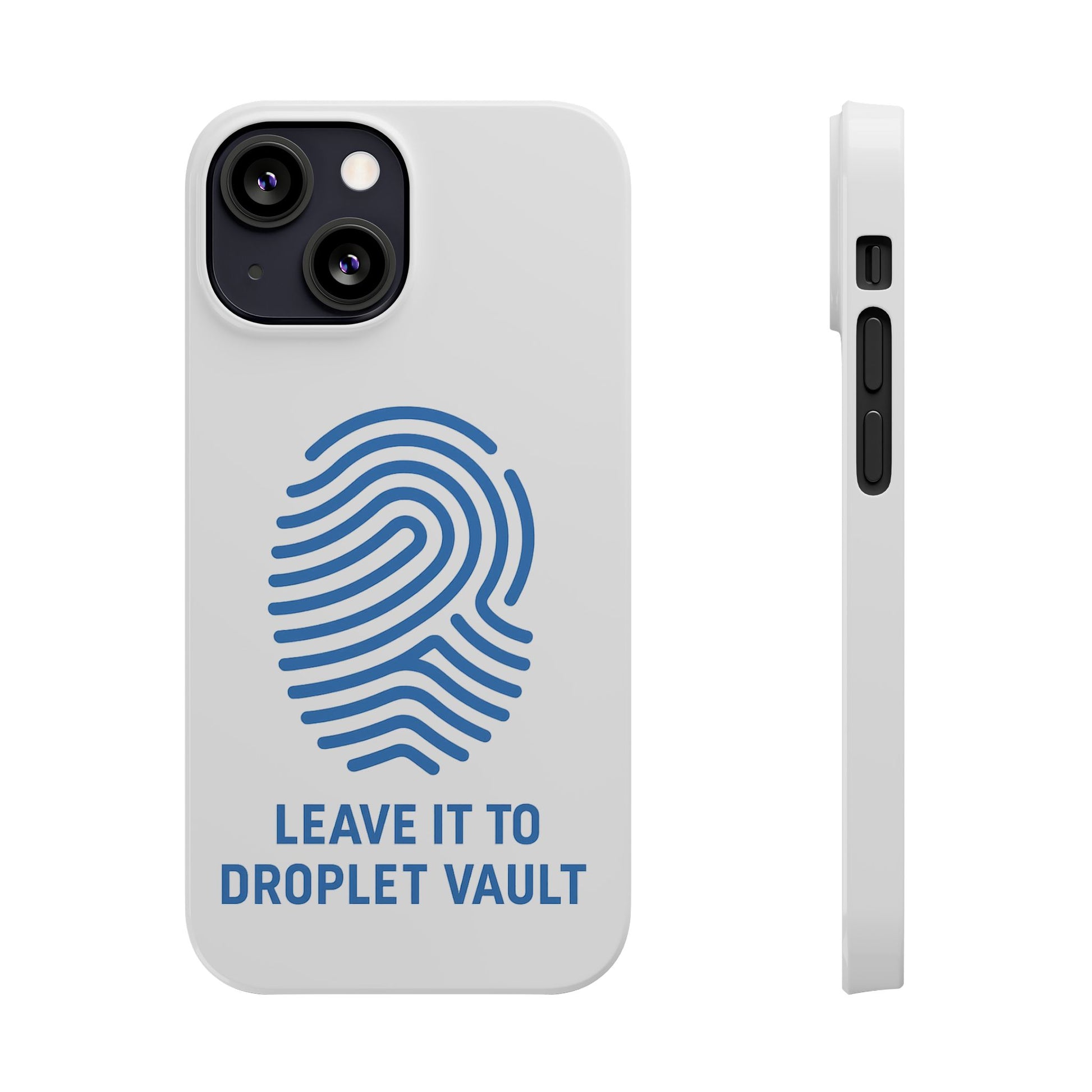 Droplet Vault Fingerprint Phone Grip – DNA-Inspired Expandable Stand