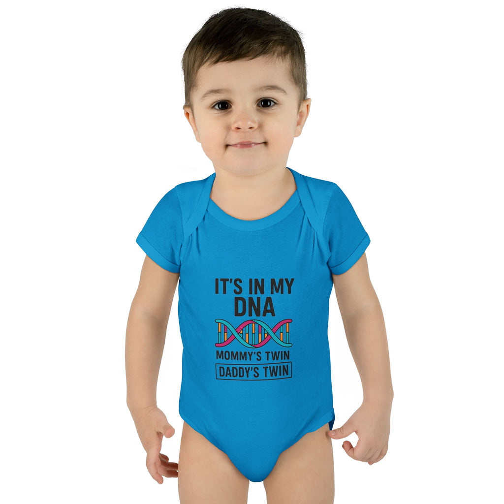 It’s in My DNA – Gender Reveal Baby Onesie (Unisex Bodysuit)