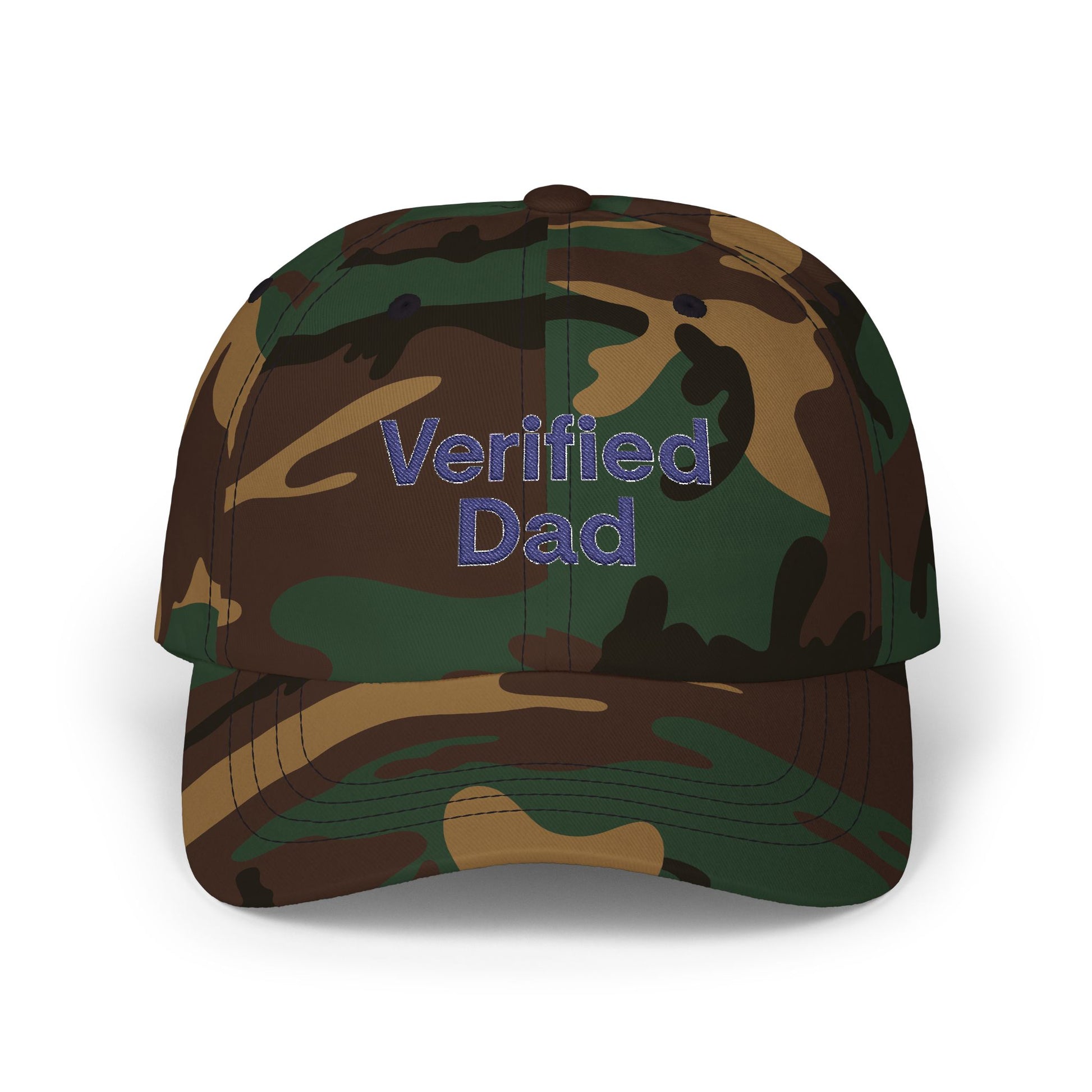DNA Dad Cap – “Verified Dad” Embroidered Baseball Hat