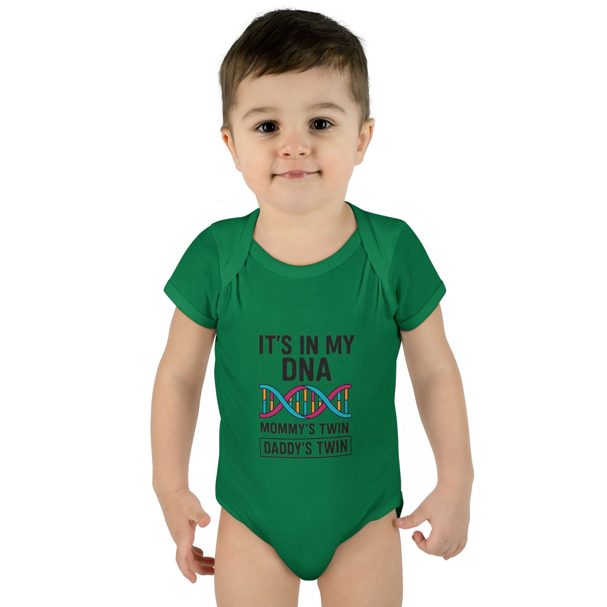 It’s in My DNA – Gender Reveal Baby Onesie (Unisex Bodysuit)