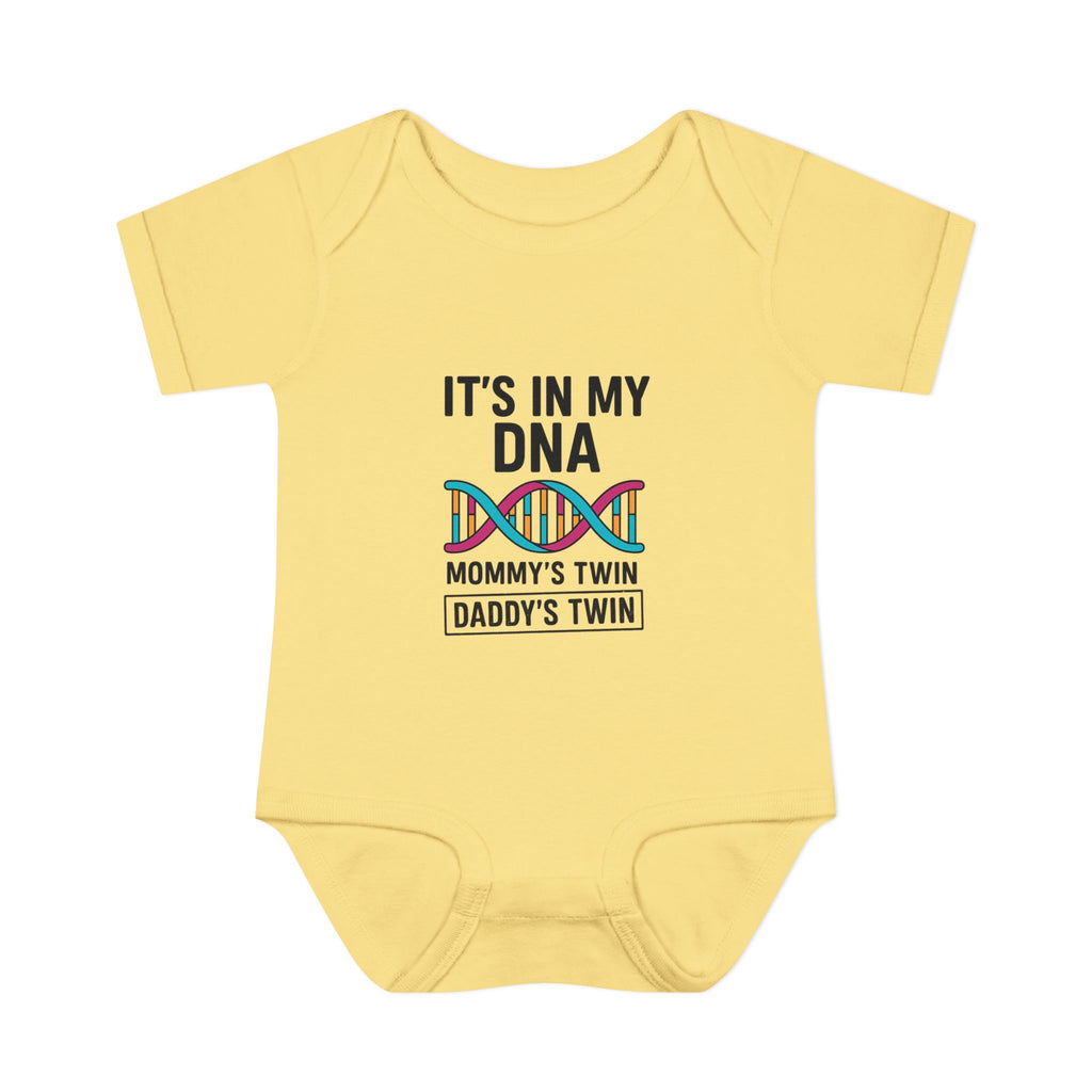 It’s in My DNA – Gender Reveal Baby Onesie (Unisex Bodysuit)