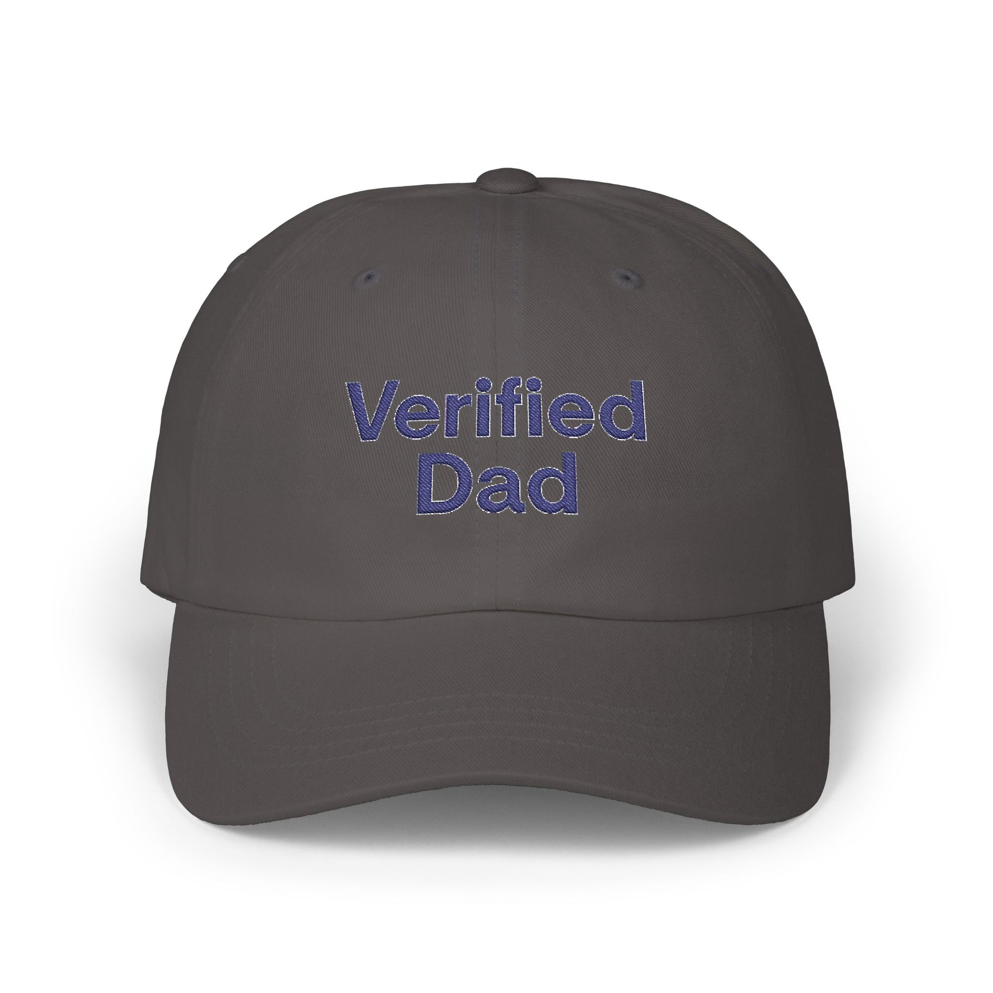 DNA Dad Cap – “Verified Dad” Embroidered Baseball Hat