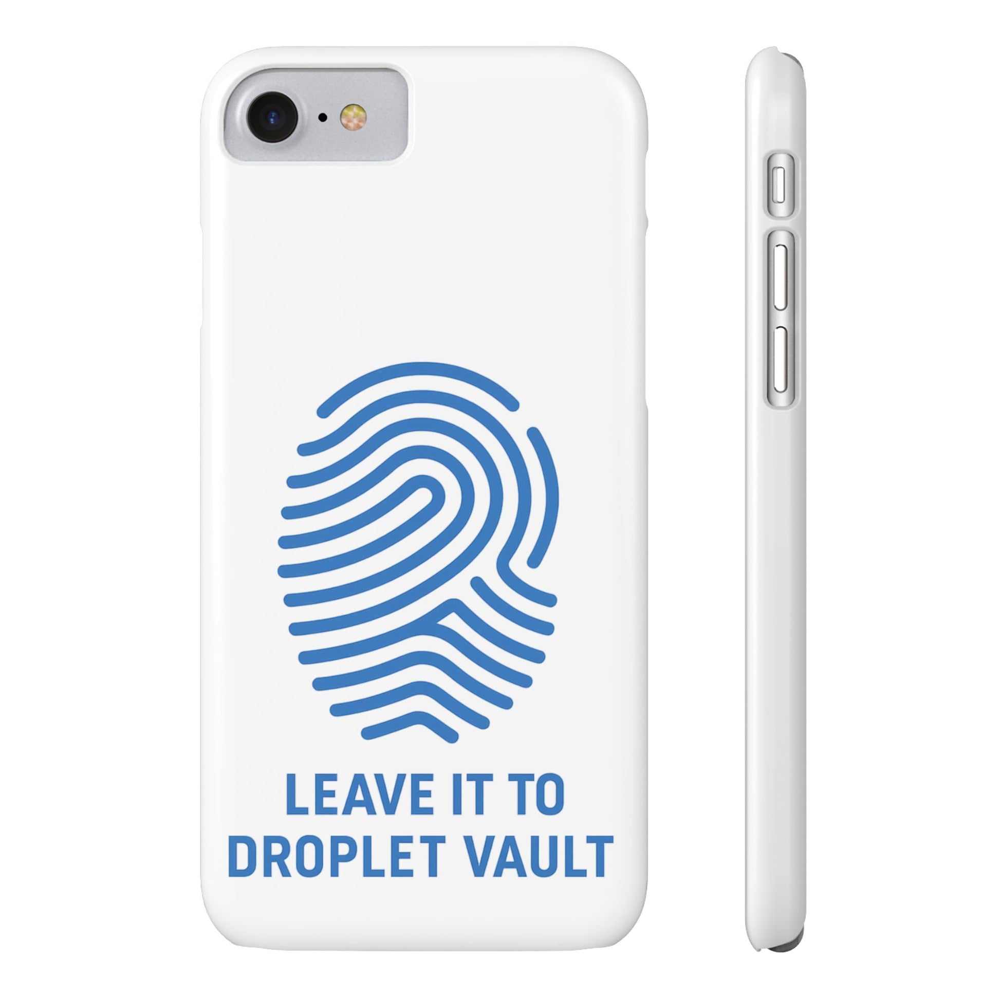 Droplet Vault Fingerprint Phone Grip – DNA-Inspired Expandable Stand