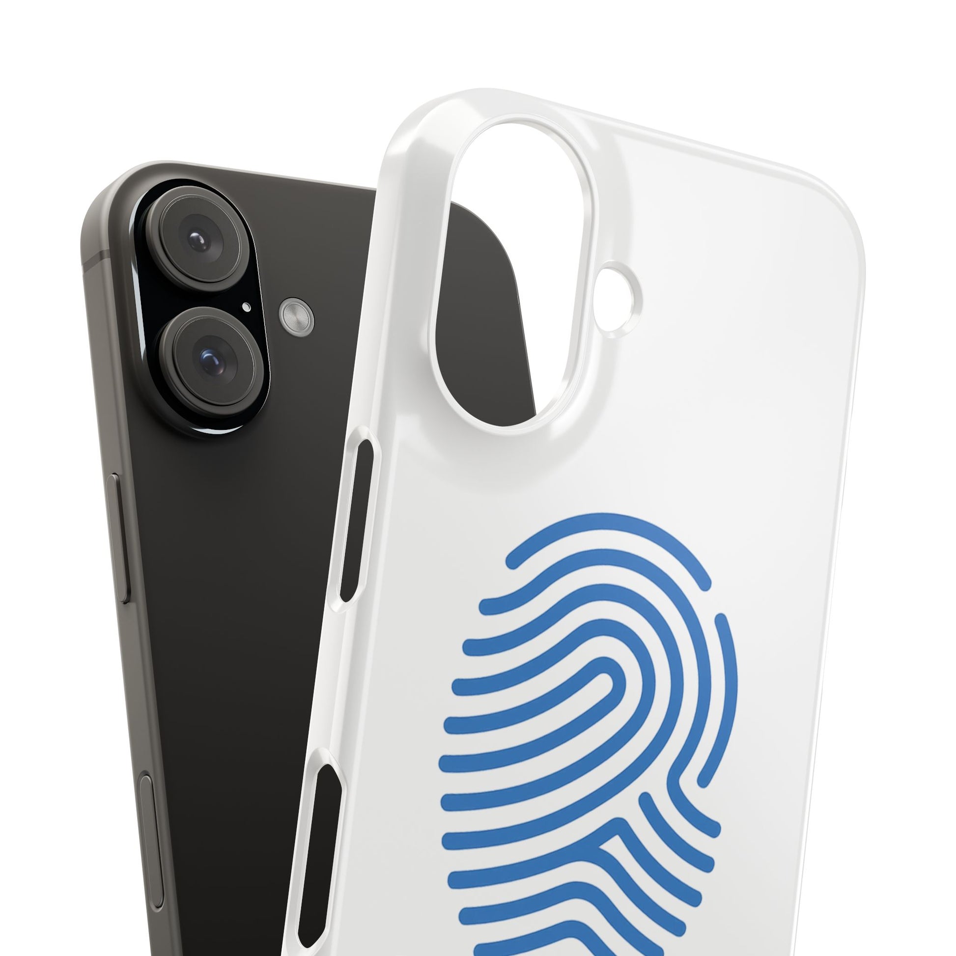 Droplet Vault Fingerprint Phone Grip – DNA-Inspired Expandable Stand