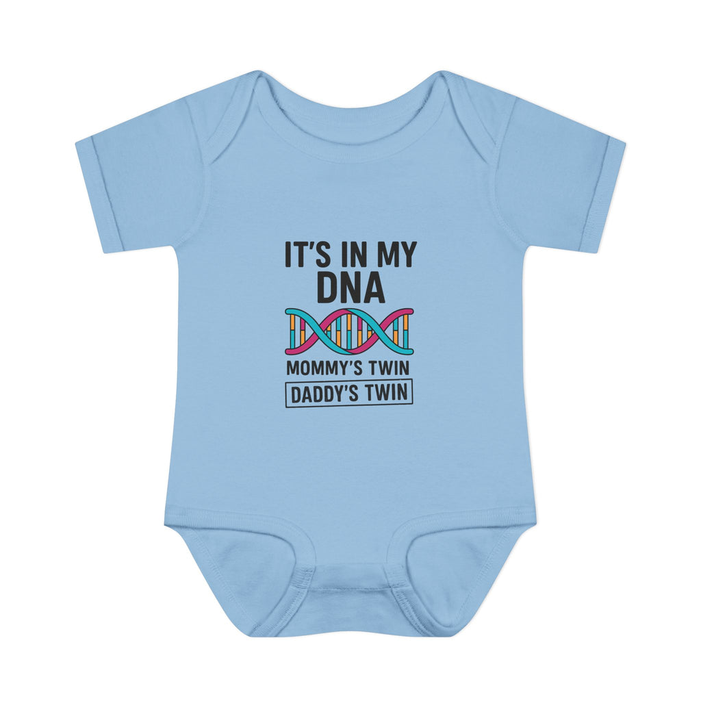 It’s in My DNA – Gender Reveal Baby Onesie (Unisex Bodysuit)
