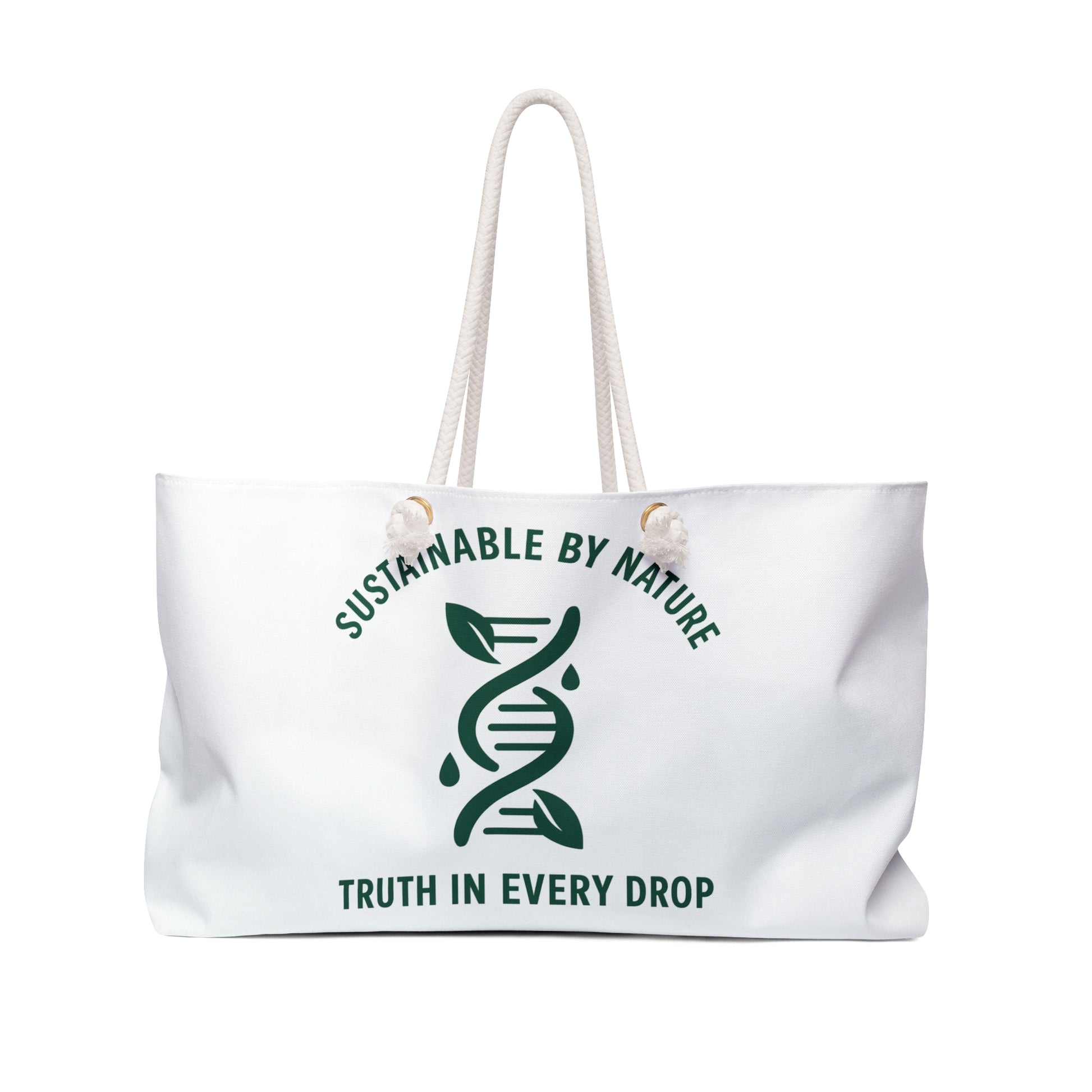 DNA Tote Bag – “Truth in Every Drop” Eco-Friendly Cotton Shopper