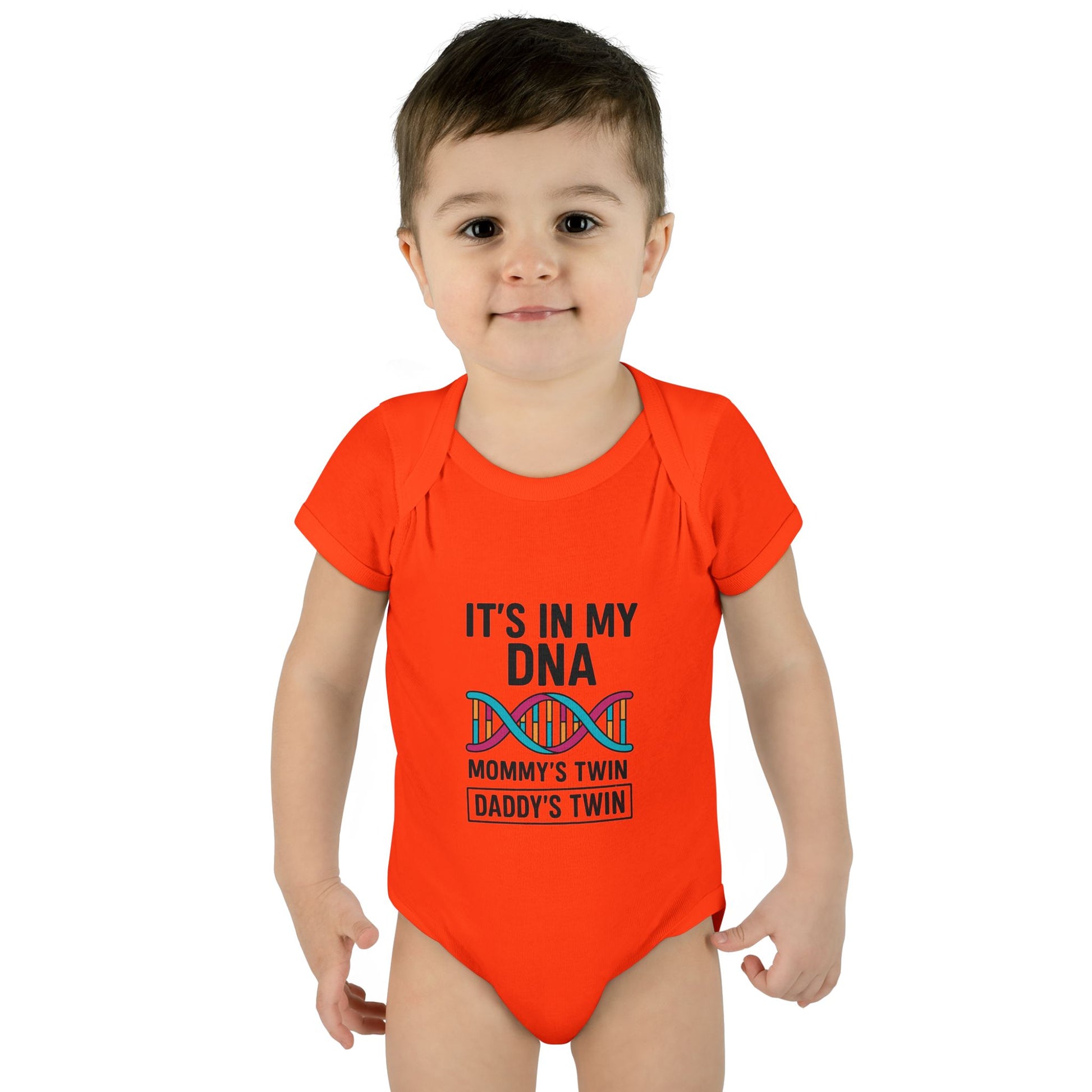 It’s in My DNA – Gender Reveal Baby Onesie (Unisex Bodysuit)