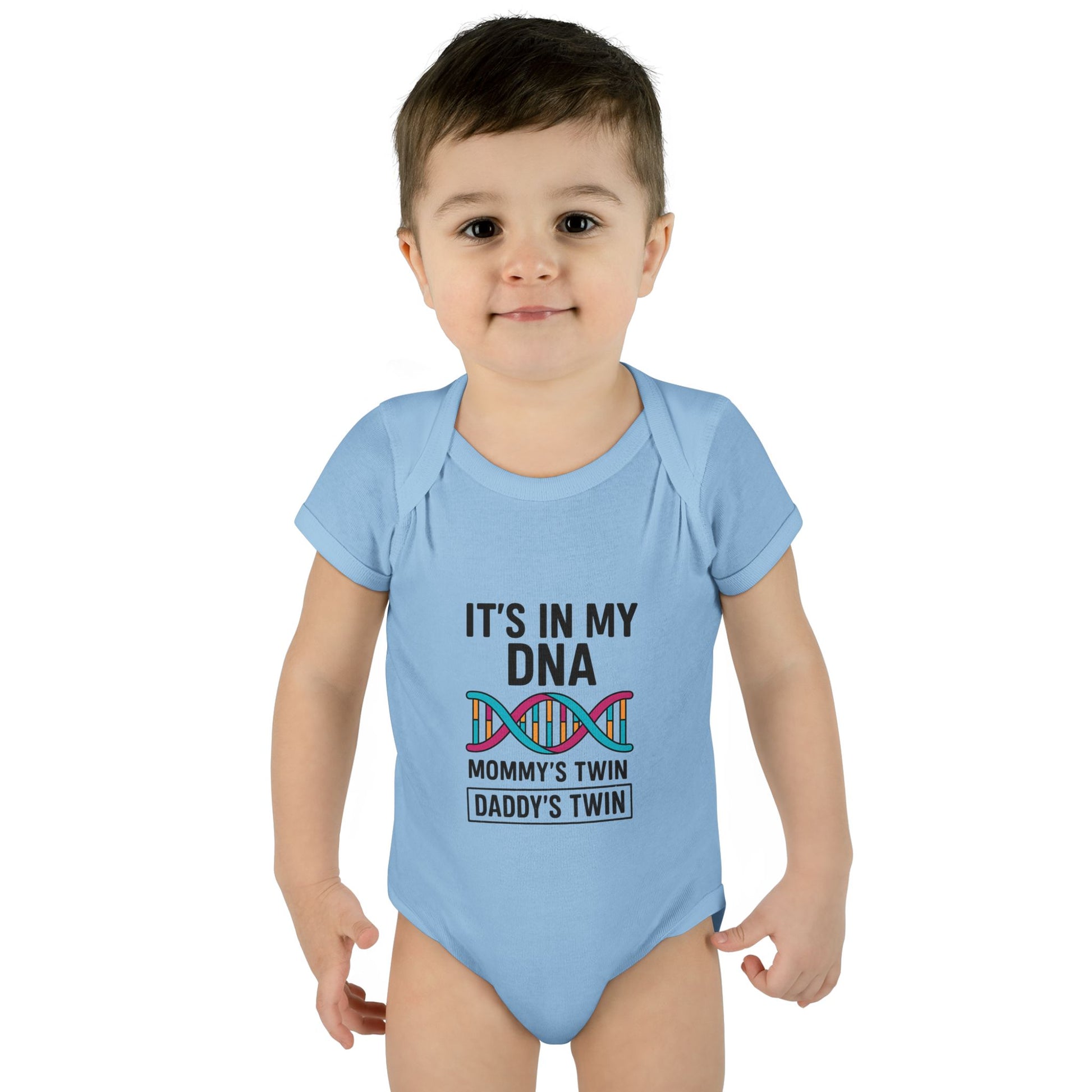 It’s in My DNA – Gender Reveal Baby Onesie (Unisex Bodysuit)