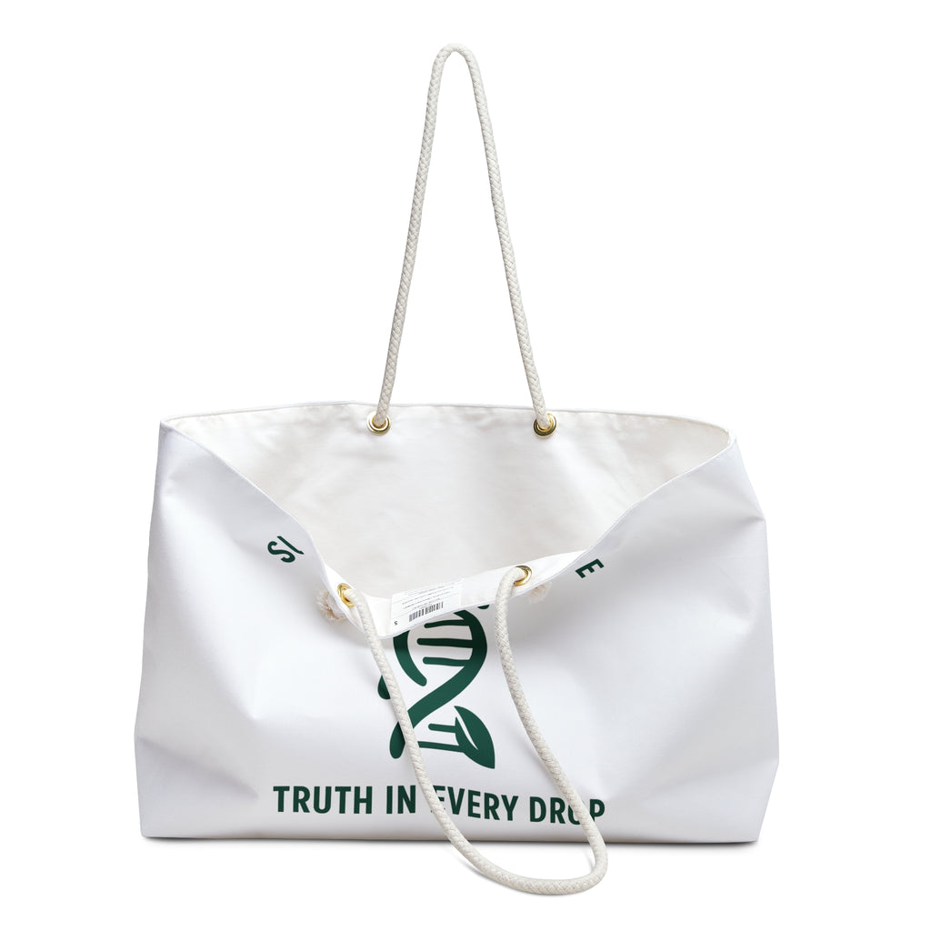 DNA Tote Bag – “Truth in Every Drop” Eco-Friendly Cotton Shopper