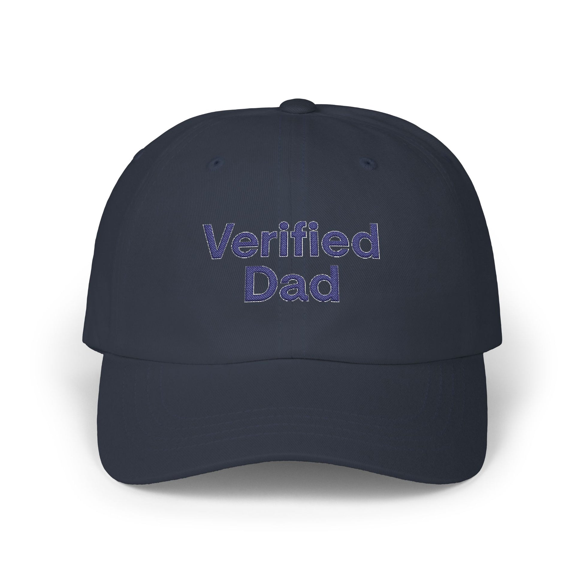 DNA Dad Cap – “Verified Dad” Embroidered Baseball Hat