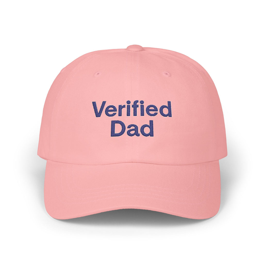 DNA Dad Cap – “Verified Dad” Embroidered Baseball Hat