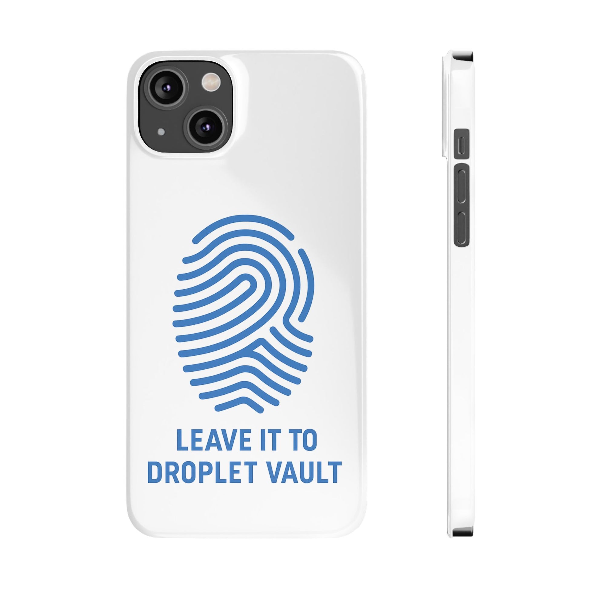 Droplet Vault Fingerprint Phone Grip – DNA-Inspired Expandable Stand
