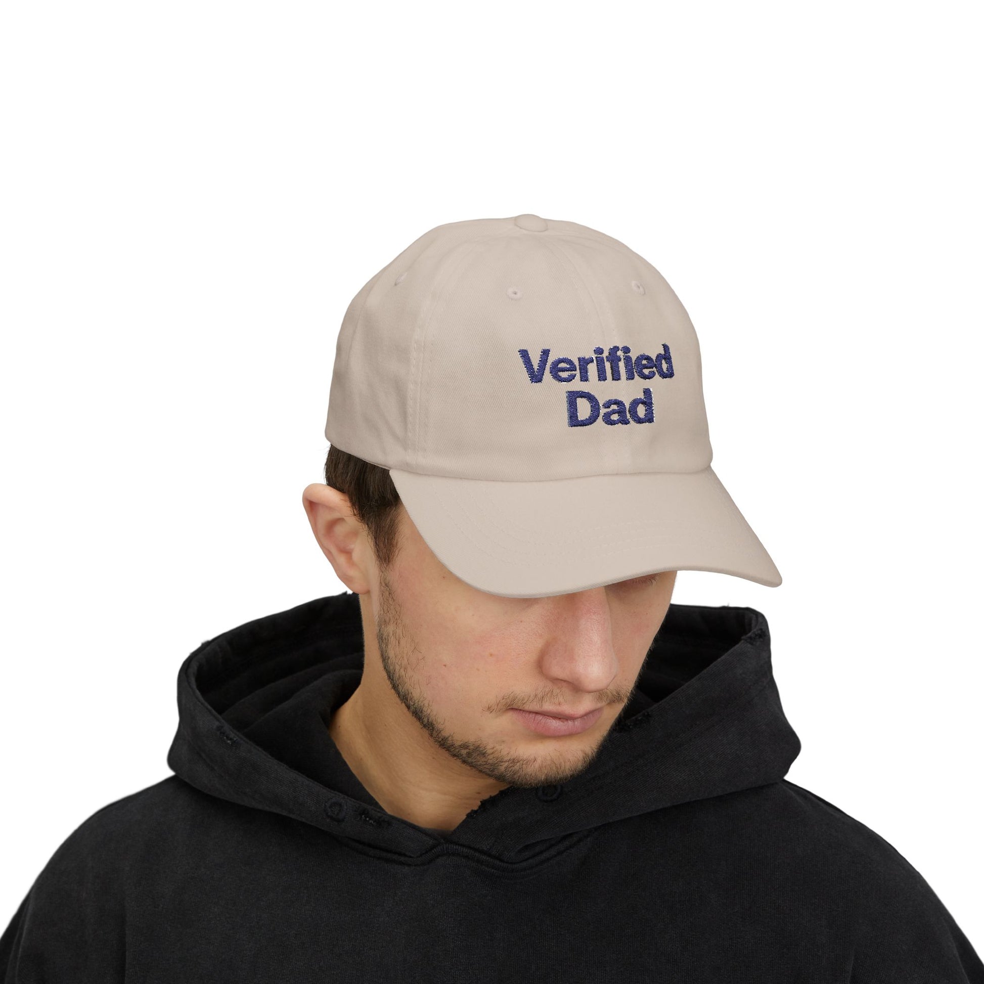 DNA Dad Cap – “Verified Dad” Embroidered Baseball Hat