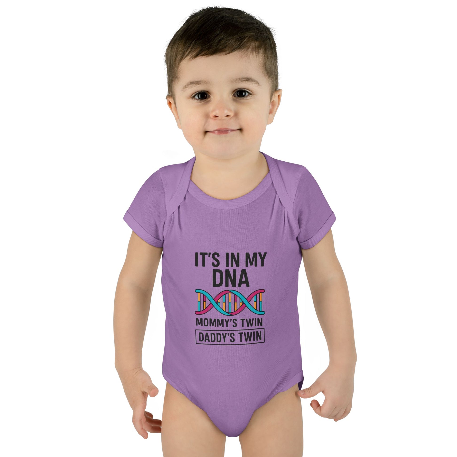 It’s in My DNA – Gender Reveal Baby Onesie (Unisex Bodysuit)