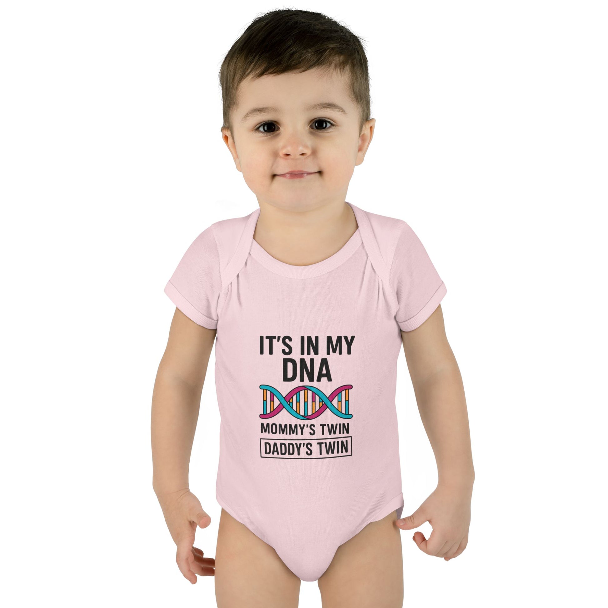 It’s in My DNA – Gender Reveal Baby Onesie (Unisex Bodysuit)