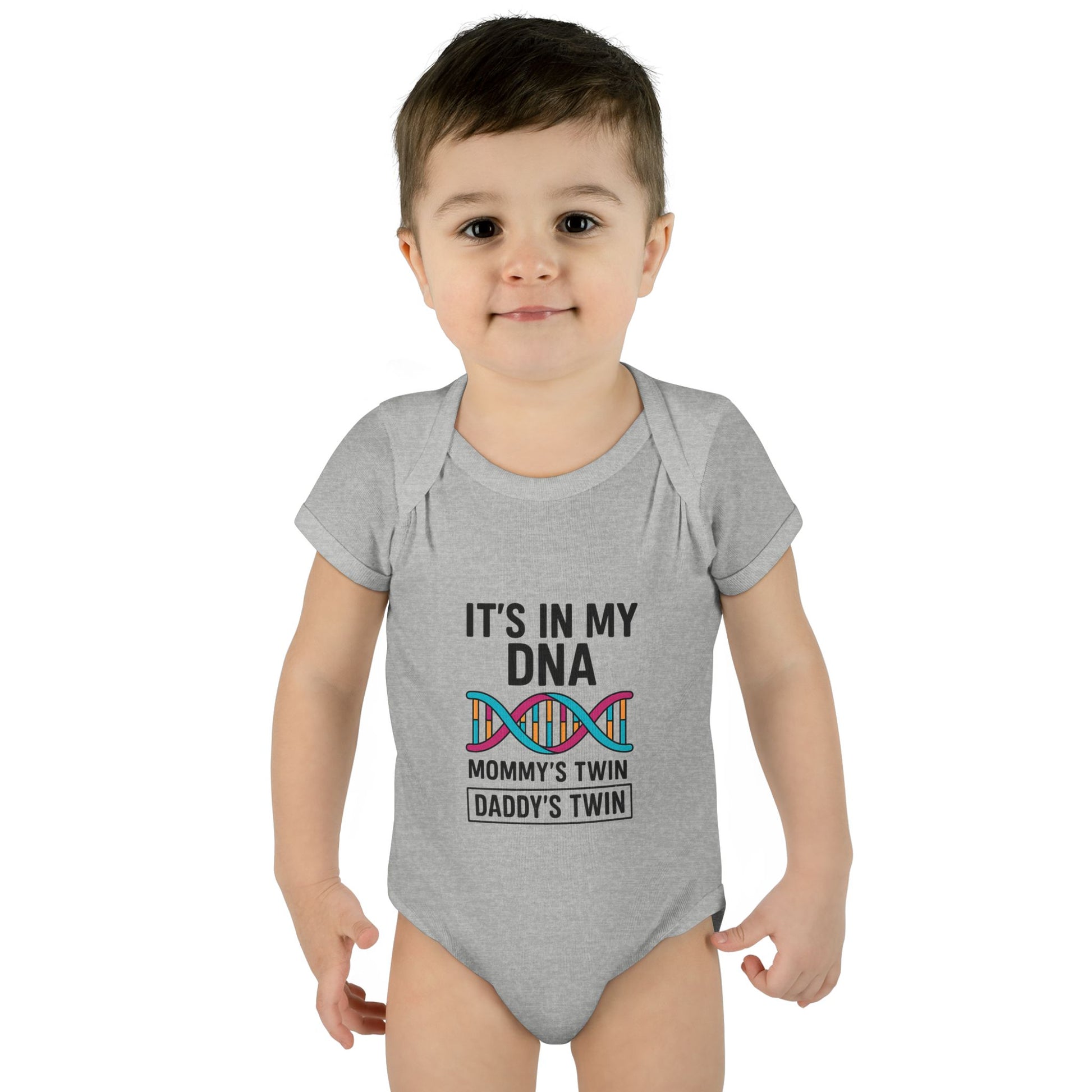 It’s in My DNA – Gender Reveal Baby Onesie (Unisex Bodysuit)