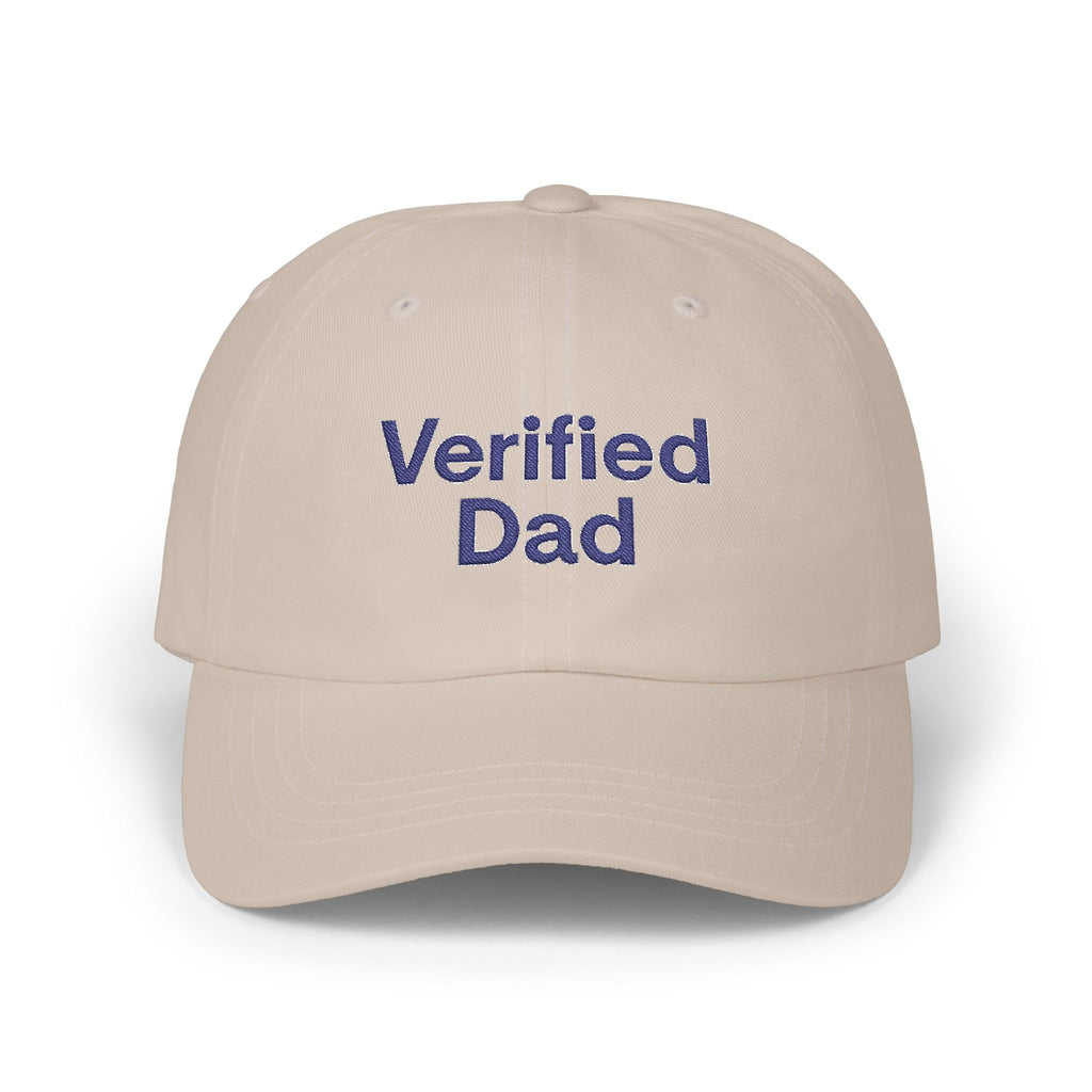 DNA Dad Cap – “Verified Dad” Embroidered Baseball Hat