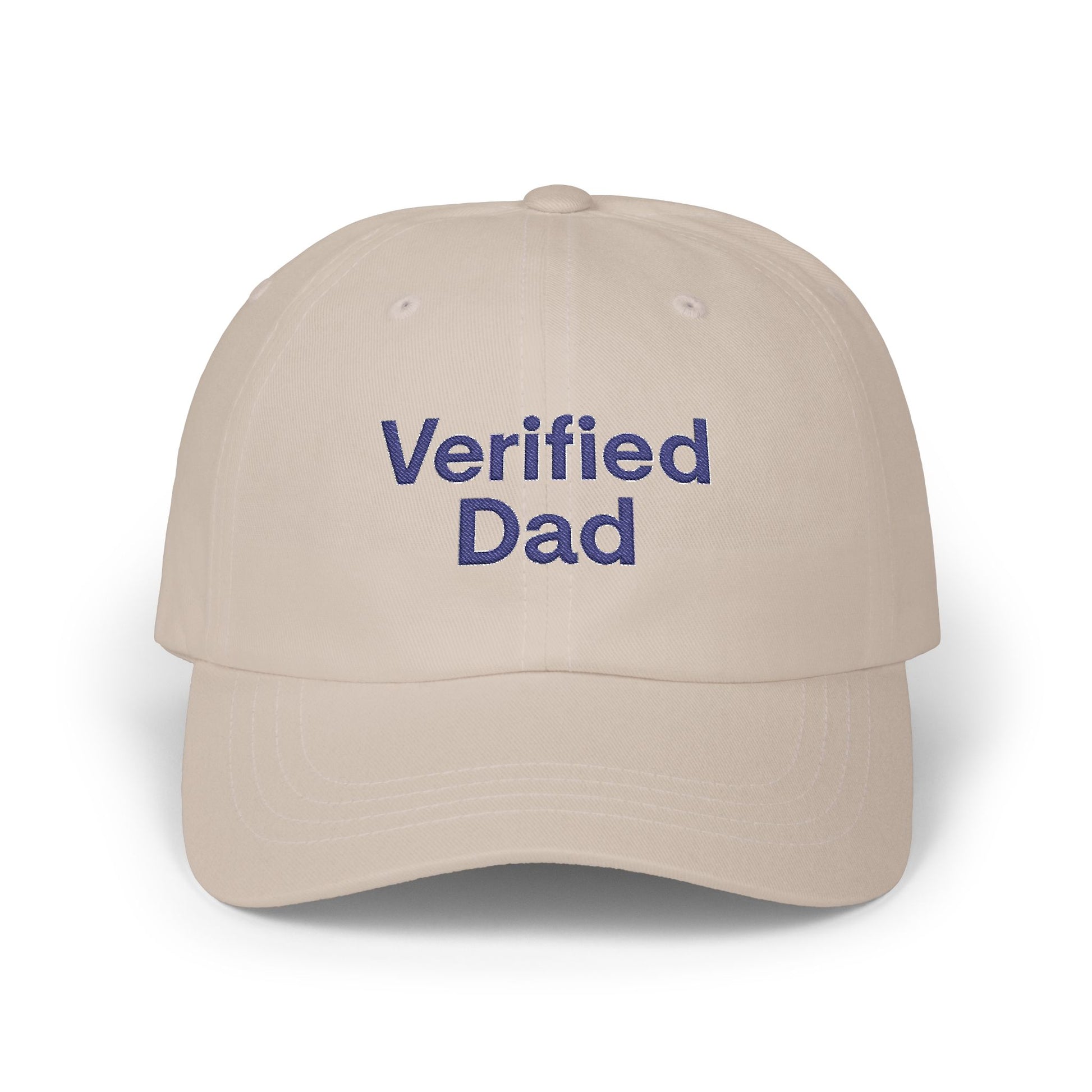 DNA Dad Cap – “Verified Dad” Embroidered Baseball Hat