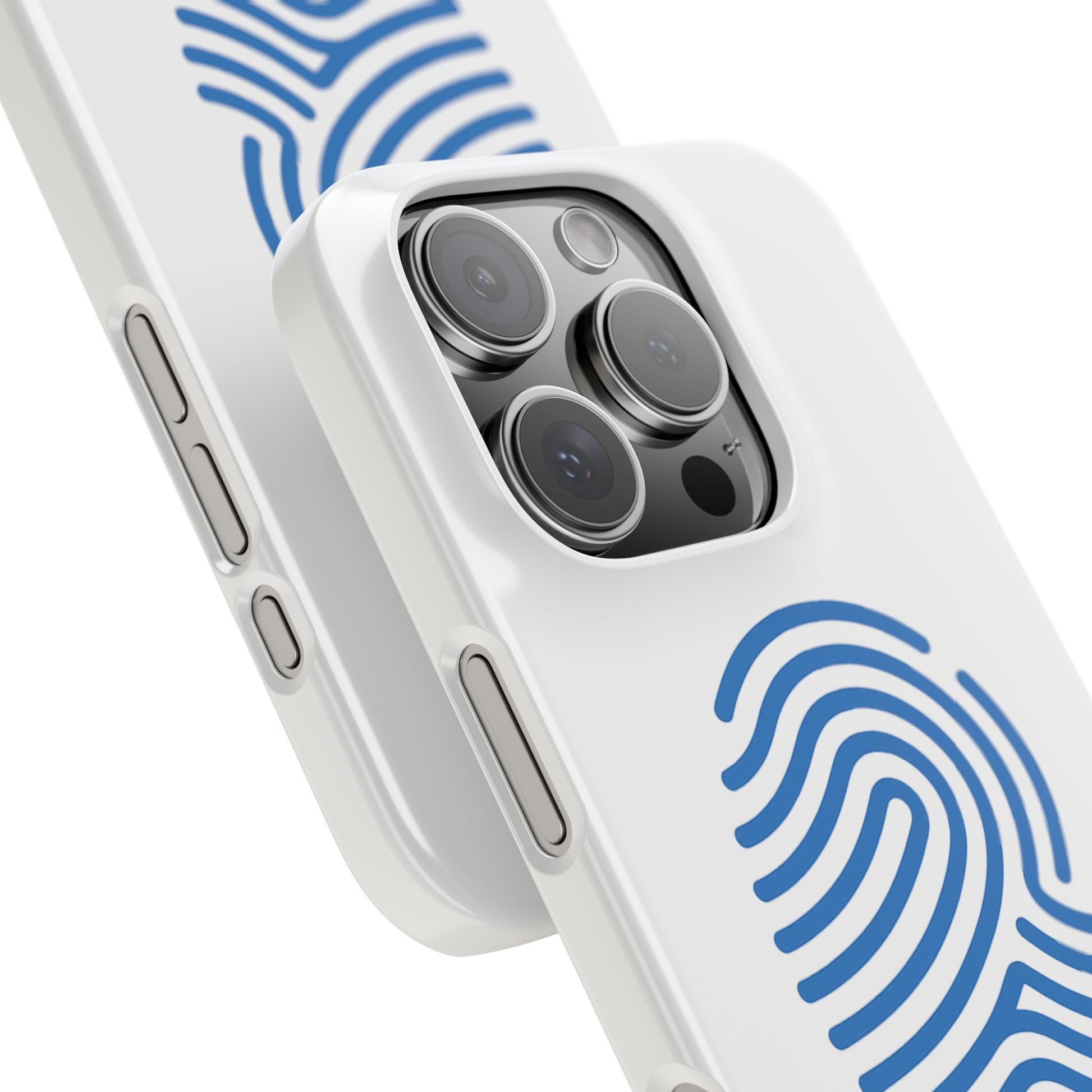 Droplet Vault Fingerprint Phone Grip – DNA-Inspired Expandable Stand