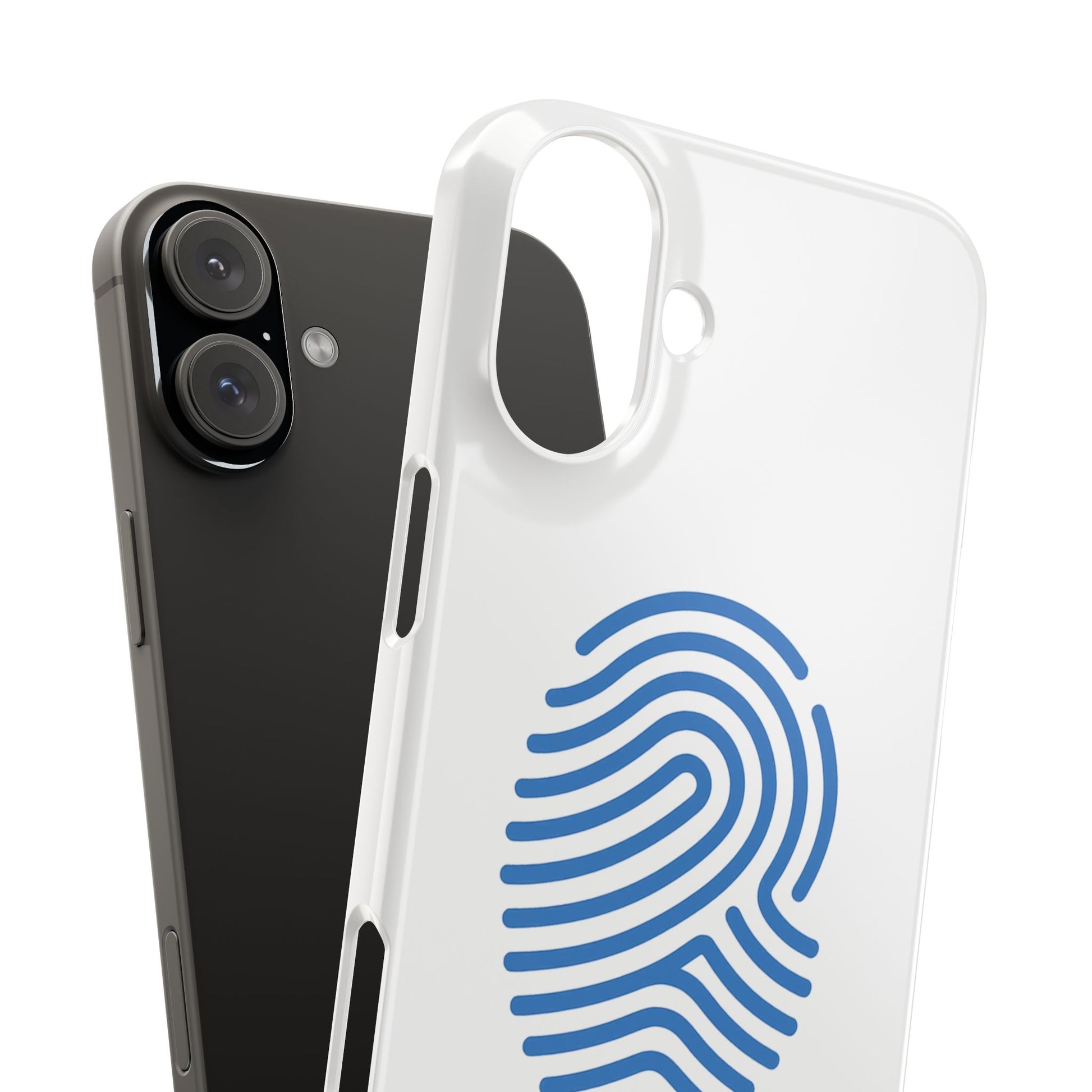 Droplet Vault Fingerprint Phone Grip – DNA-Inspired Expandable Stand