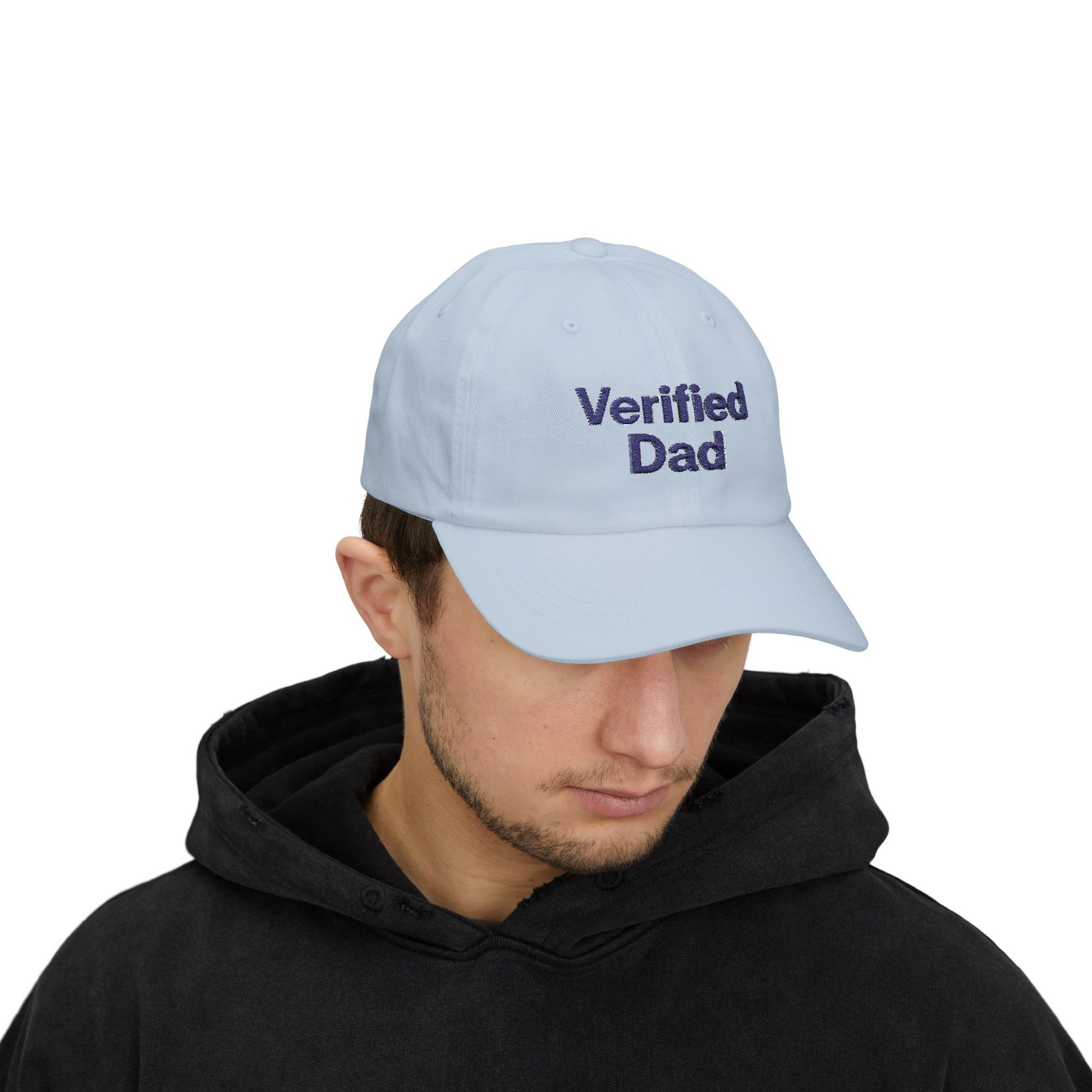 DNA Dad Cap – “Verified Dad” Embroidered Baseball Hat