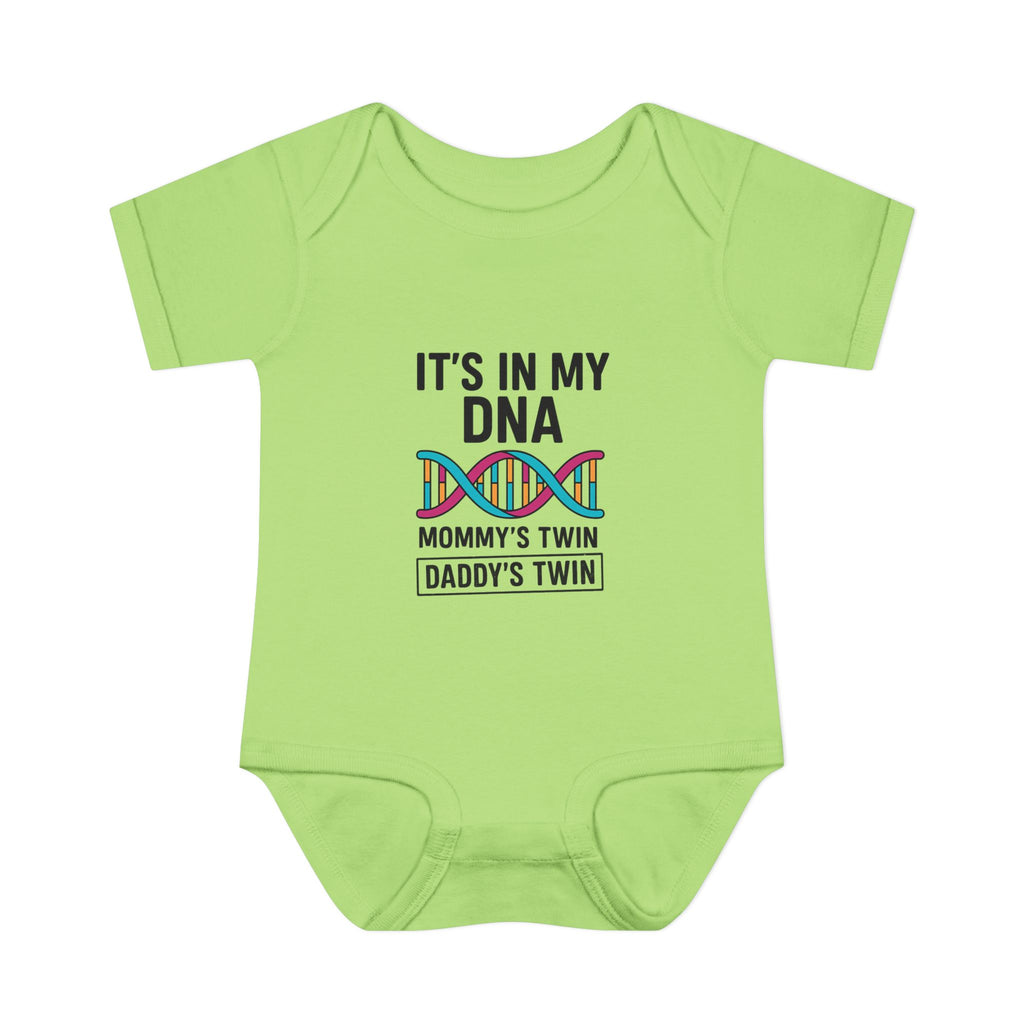 It’s in My DNA – Gender Reveal Baby Onesie (Unisex Bodysuit)