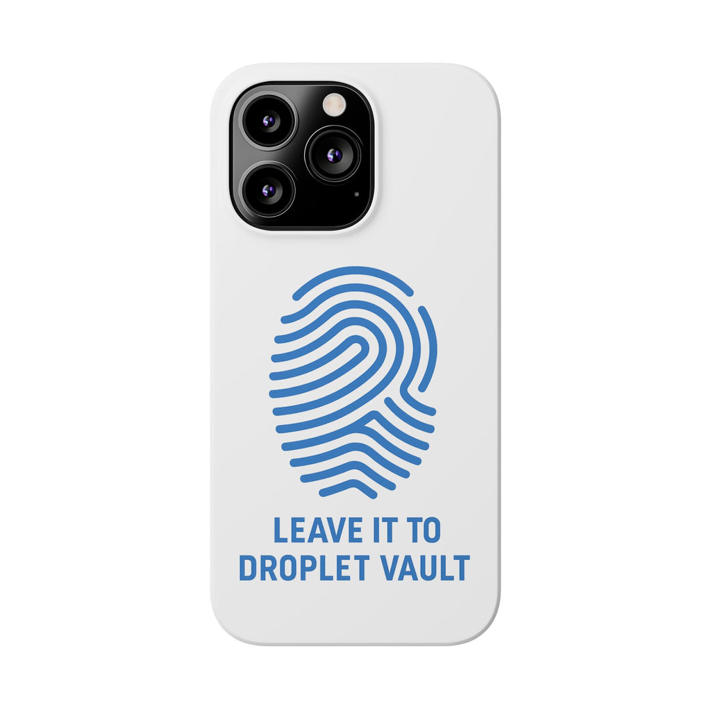 Droplet Vault Fingerprint Phone Grip – DNA-Inspired Expandable Stand